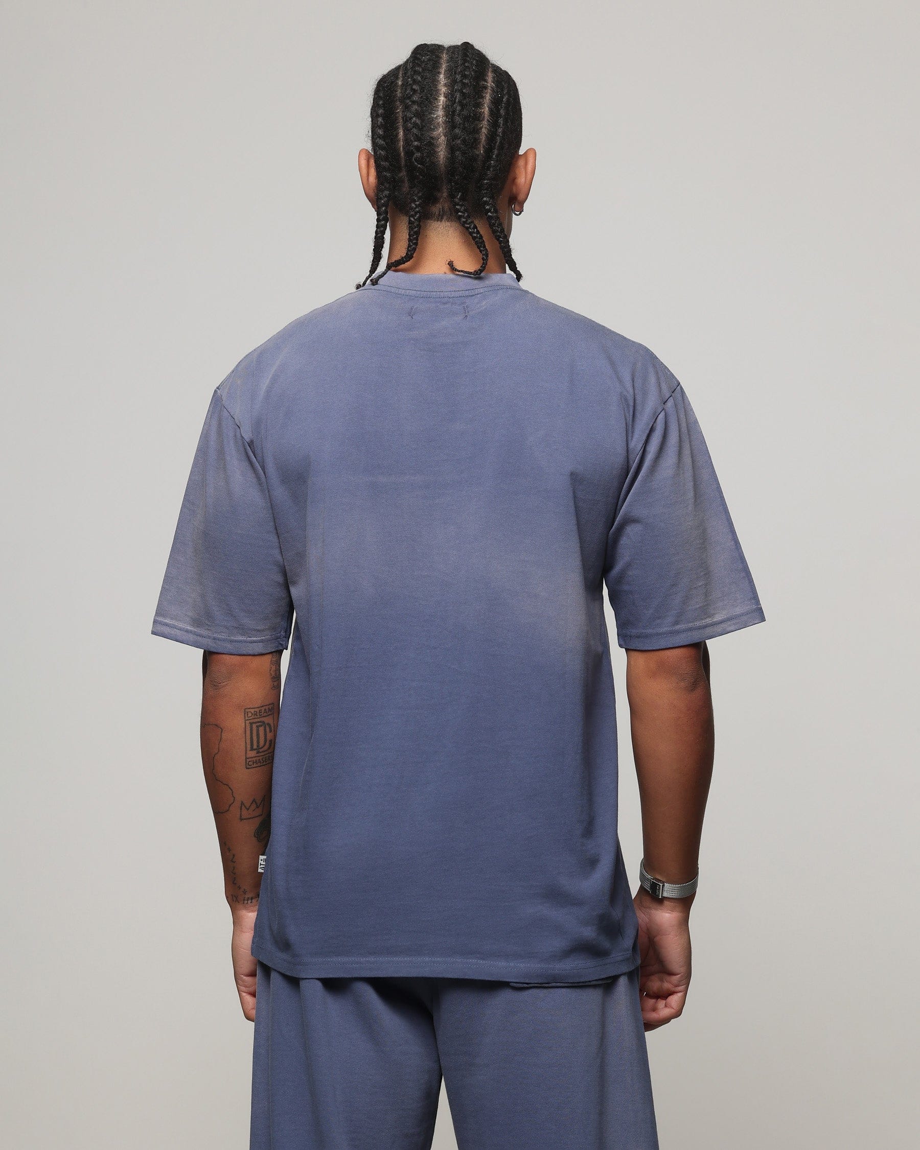 American Thrift Short Sleeve T - Shirt Washed Blue
