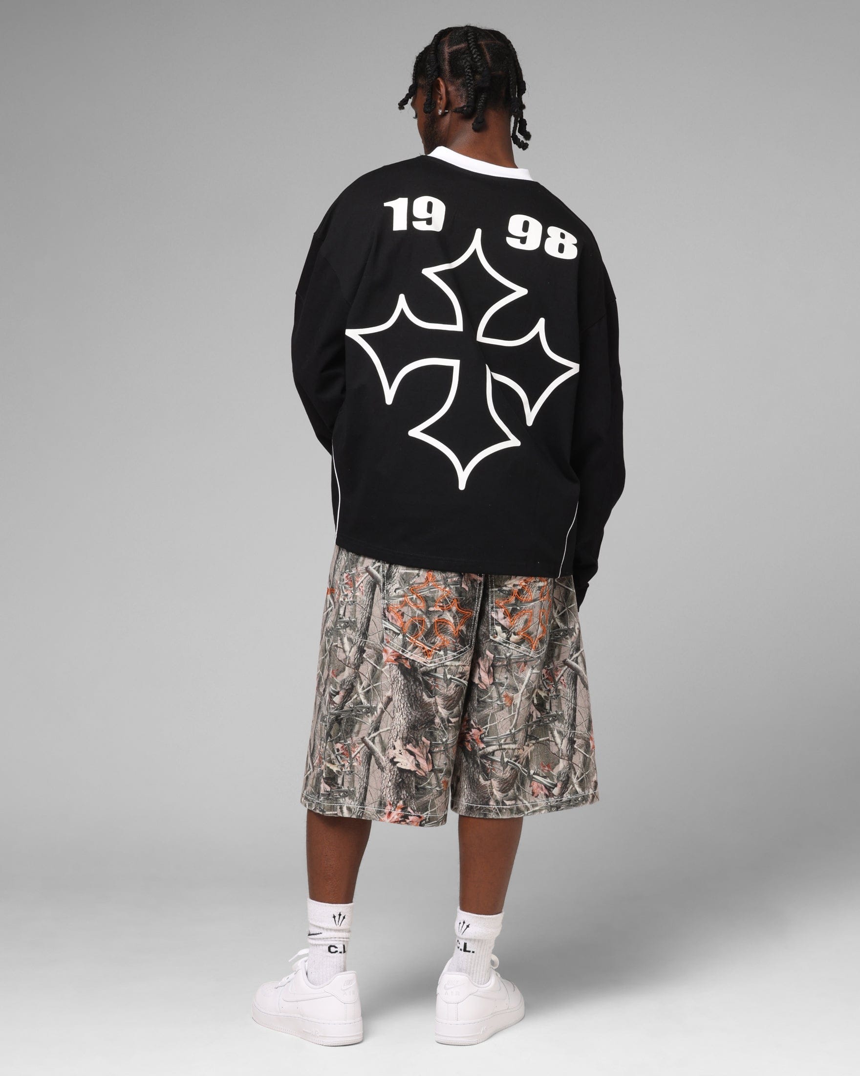 Loiter Imperial Cup Long Sleeve T - Shirt Black