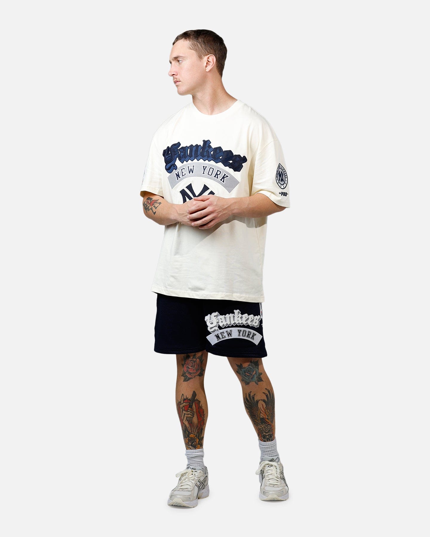 PRO Standard New York Yankees Best Of T - Shirt Eggshell