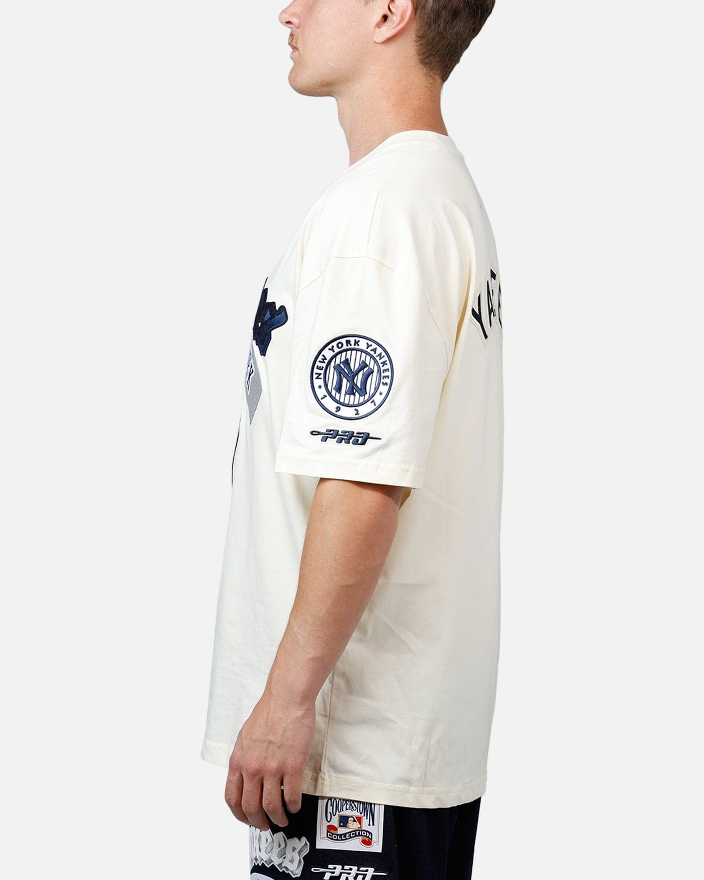 PRO Standard New York Yankees Best Of T - Shirt Eggshell