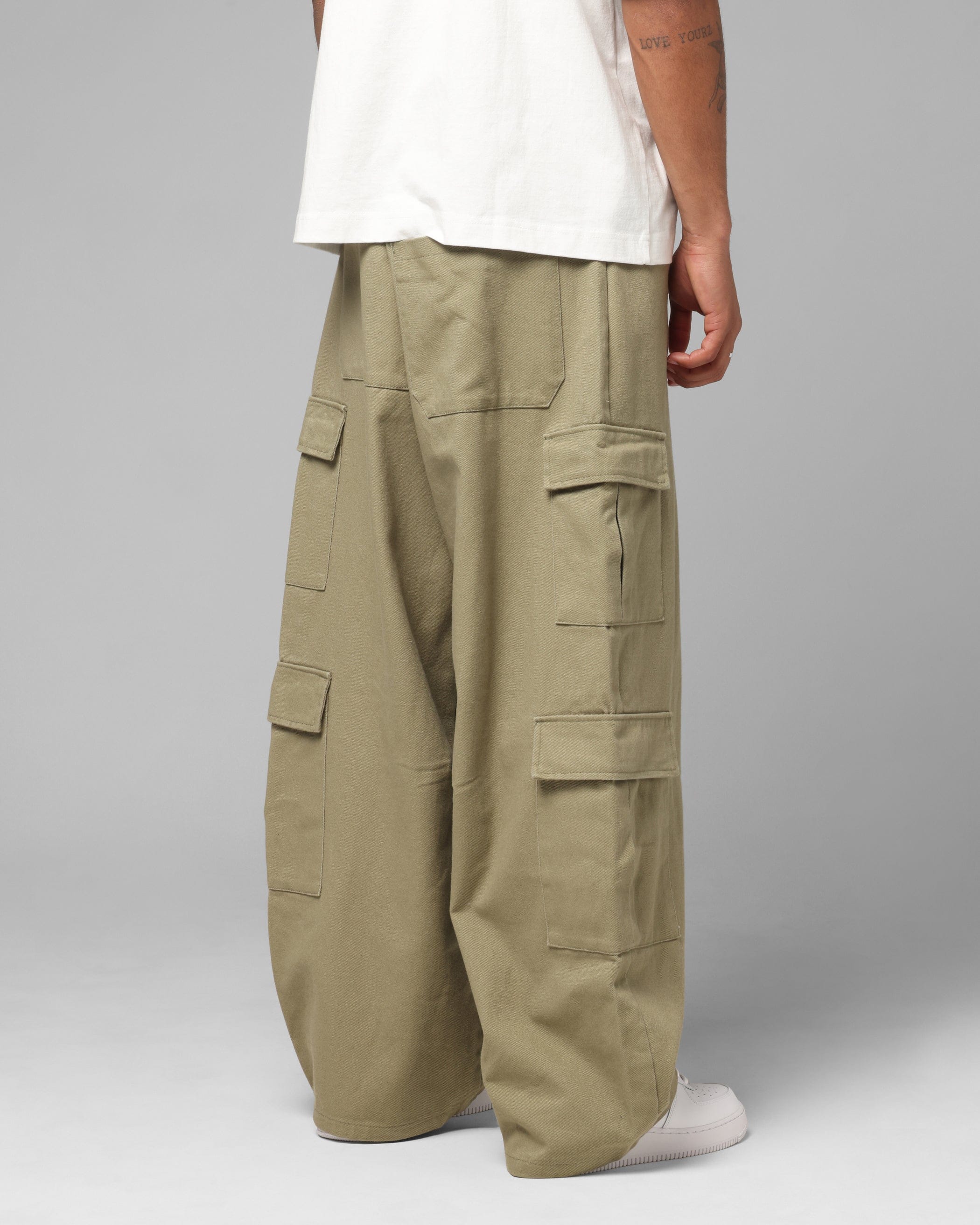 Loiter F - 16 Balloon Cargo Pants Khaki