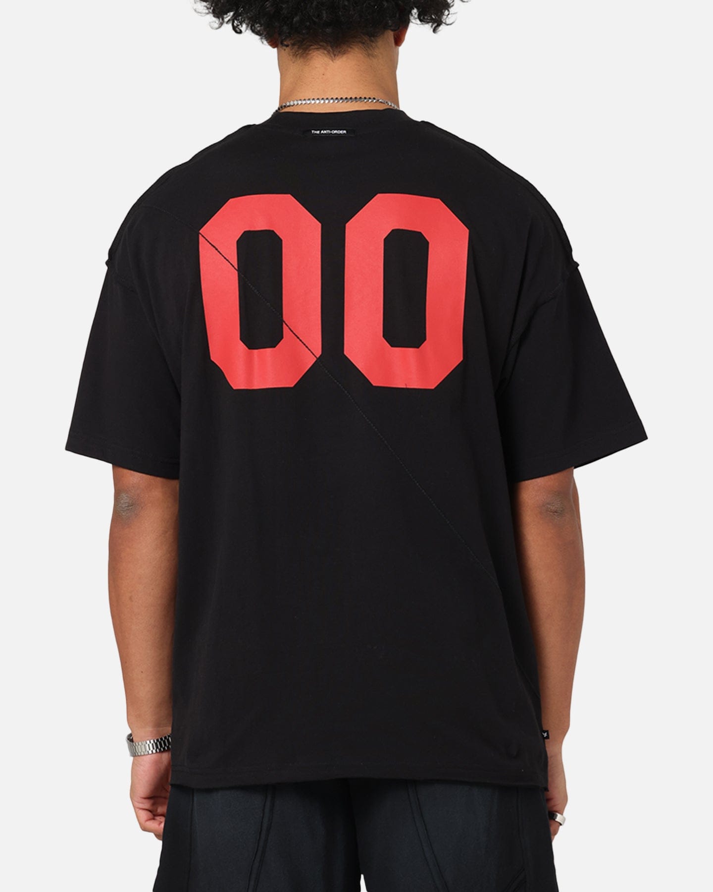 The Anti Order Mosh Non Seam T - Shirt Black/Red