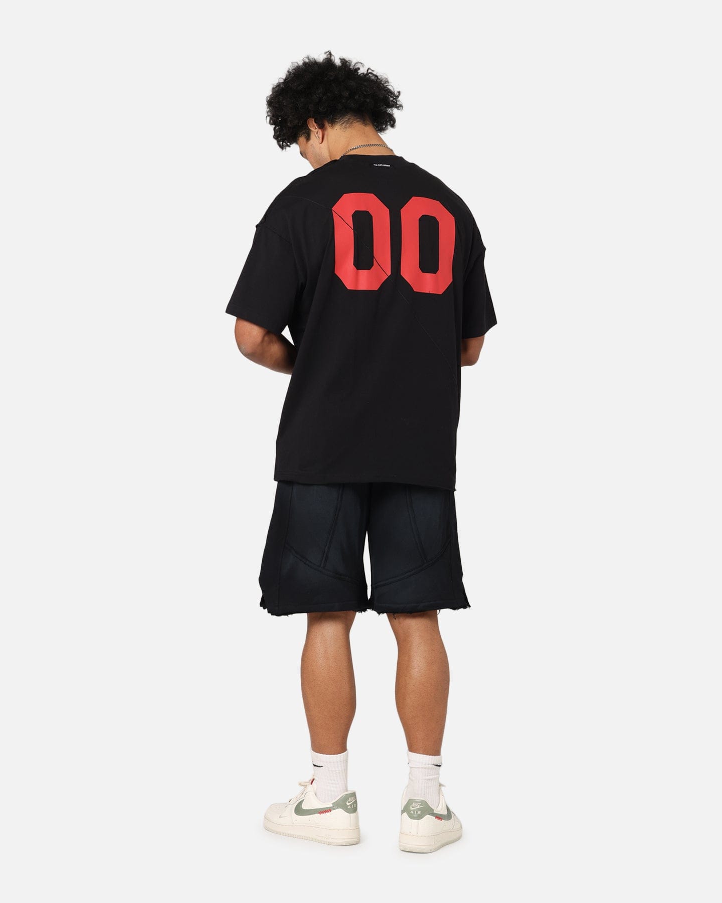 The Anti Order Mosh Non Seam T - Shirt Black/Red