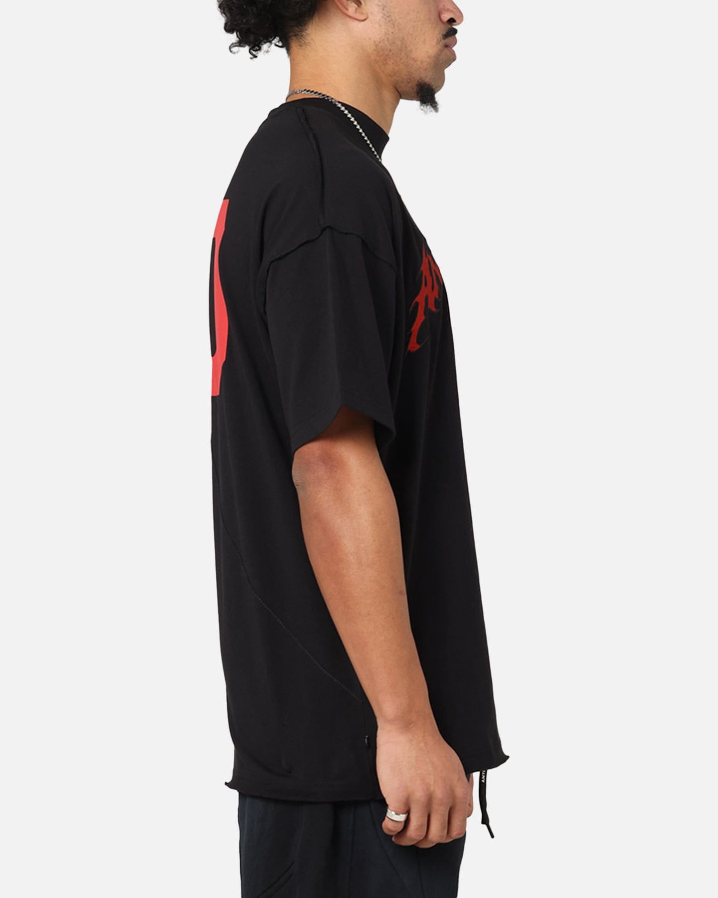 The Anti Order Mosh Non Seam T - Shirt Black/Red