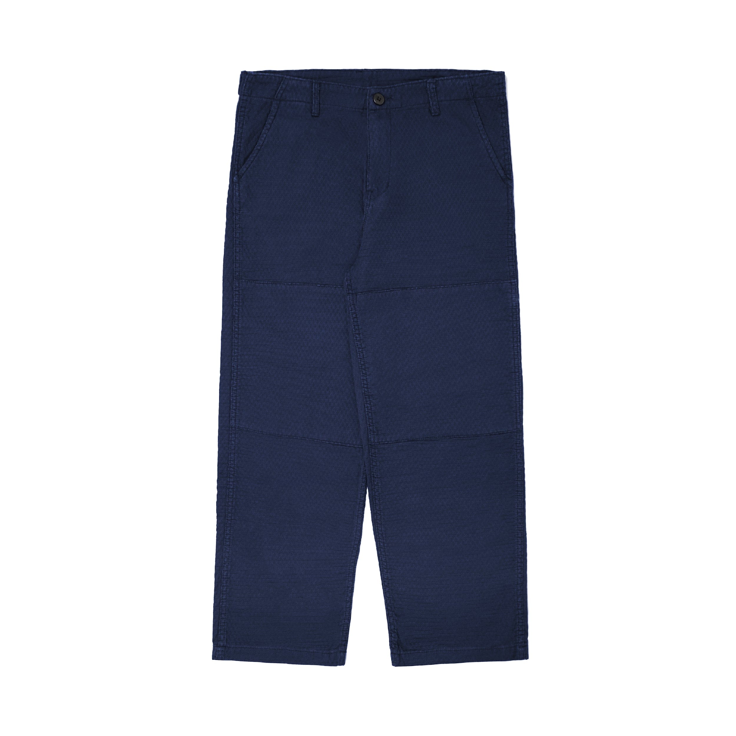 Pot Meets Pop French Cookie French Work Trousers - Indigo