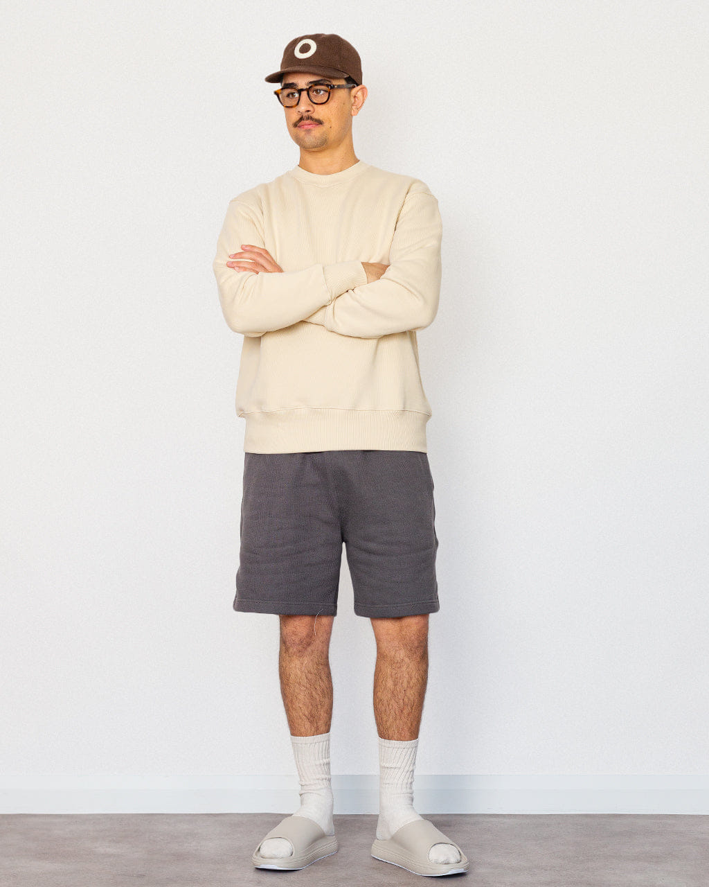 Power Goods Loopback Crewneck - Putty