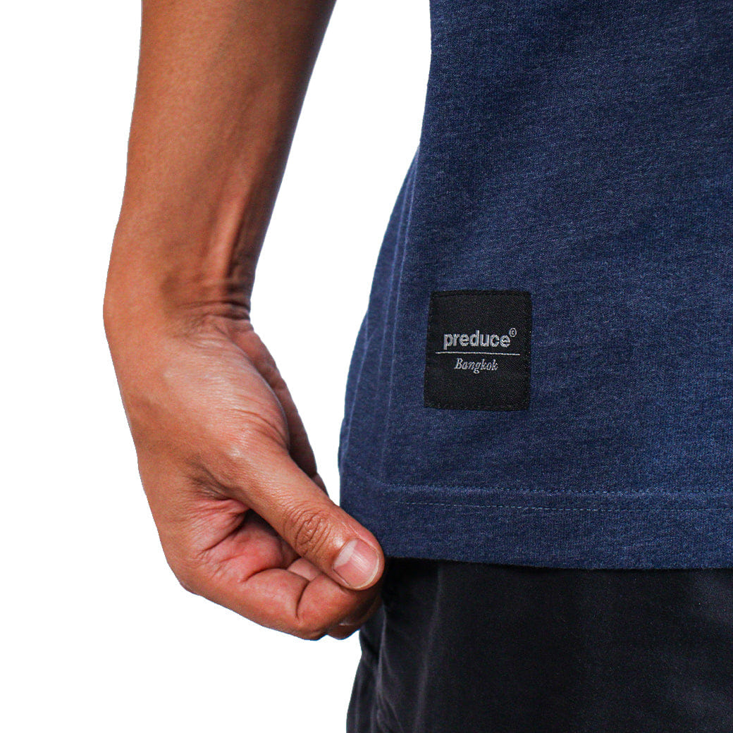 Preduce x Kanrapee Dibb T - Shirt Navy Top Dye