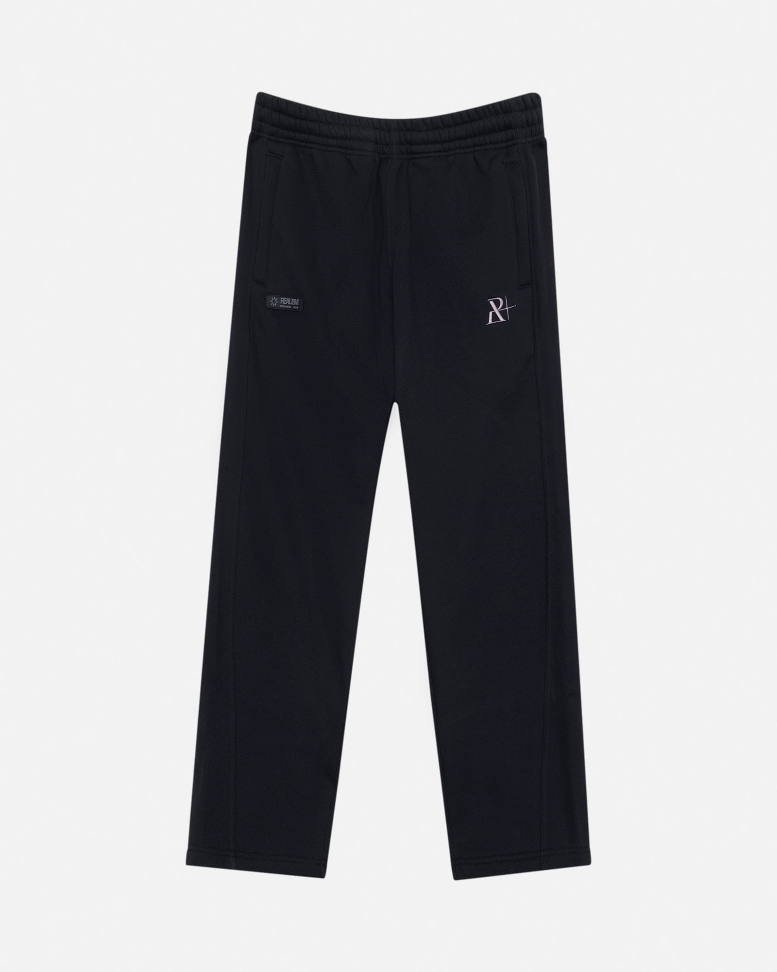 Realism SSS REALISM x DERRIMUT GYM OLD SCHOOL OPEN LEG SWEATPANTS BLACK
