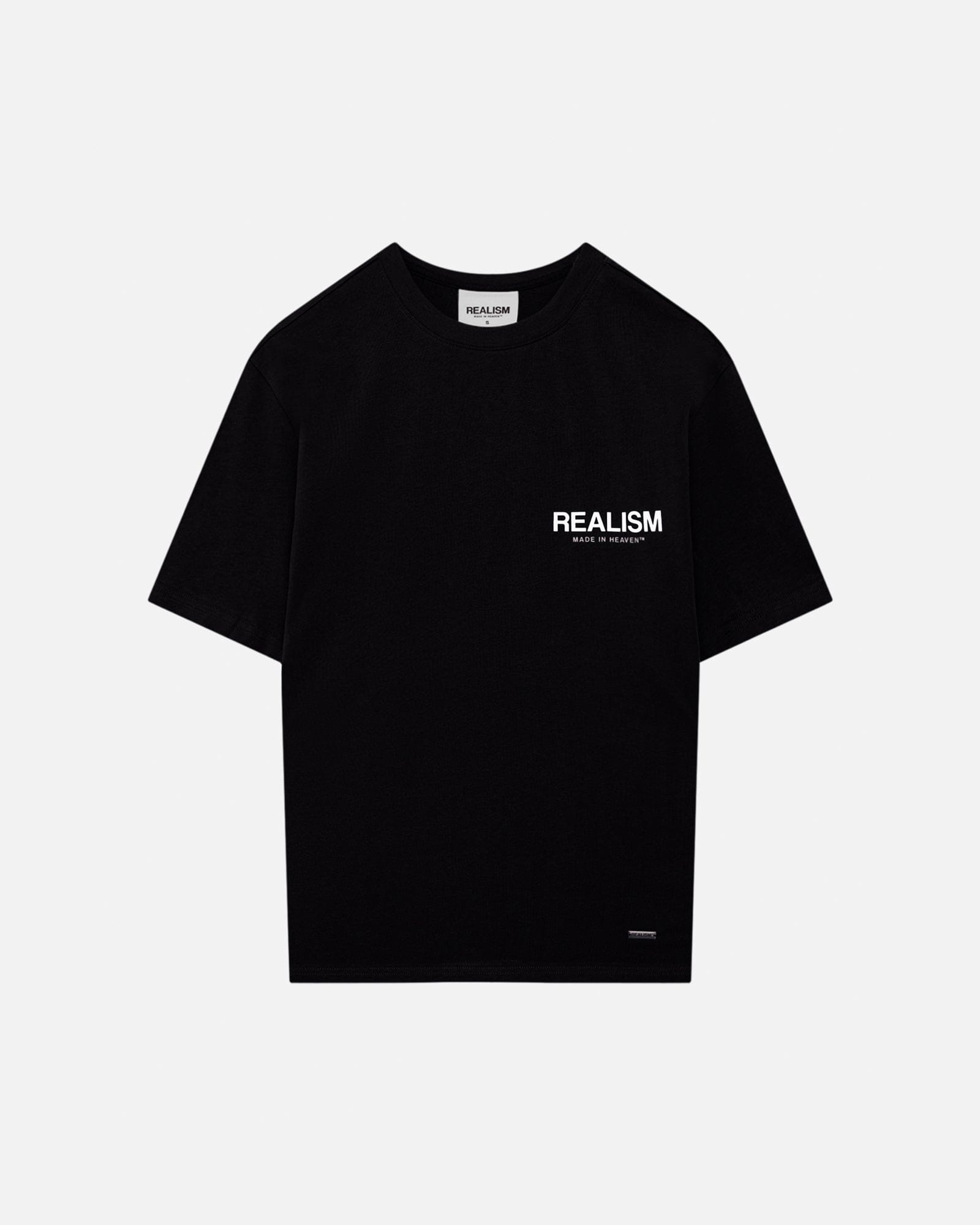 Realism SSS REALISM HEAVEN LOGO T-Shirt JET BLACK
