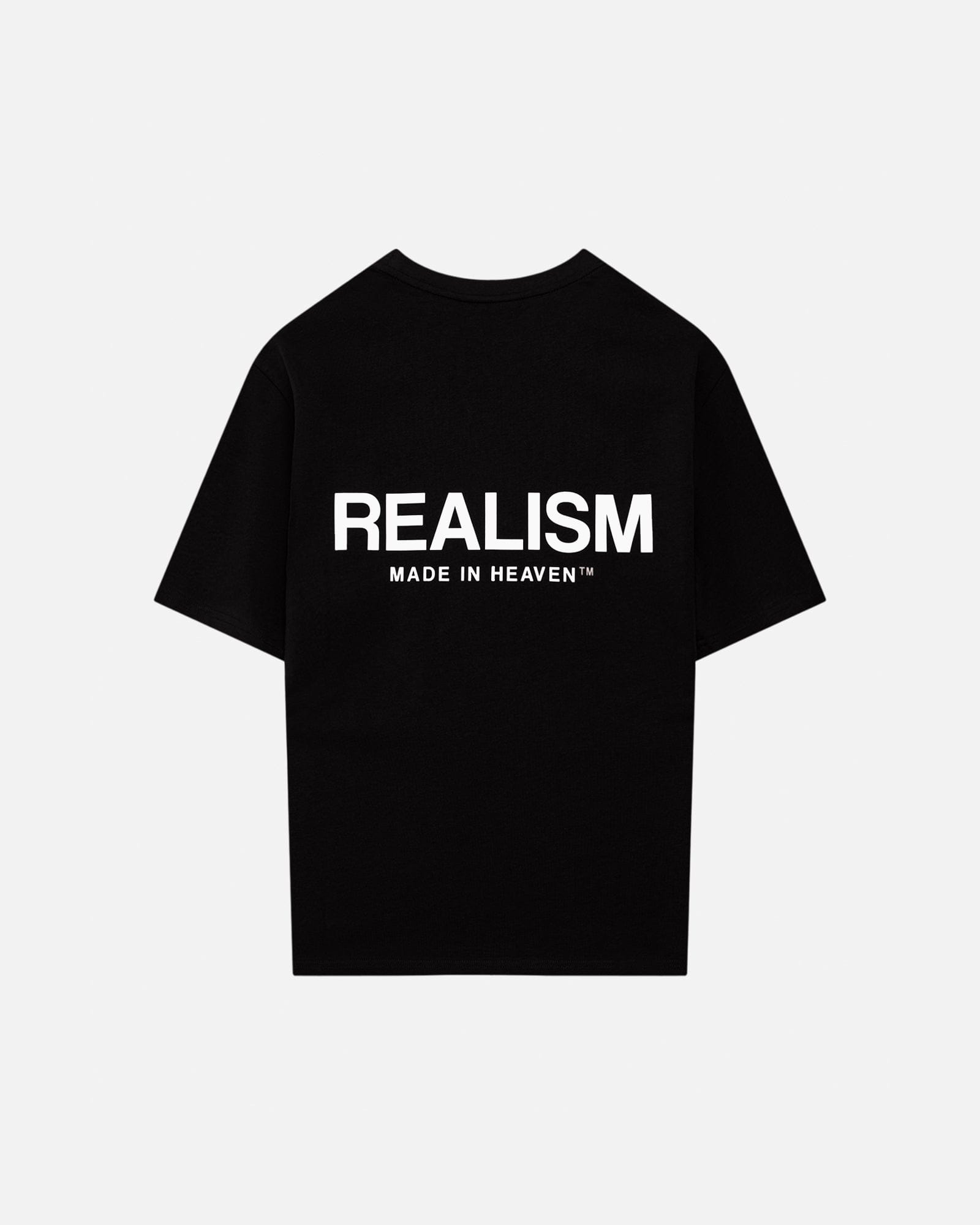 Realism SSS REALISM HEAVEN LOGO T-Shirt JET BLACK
