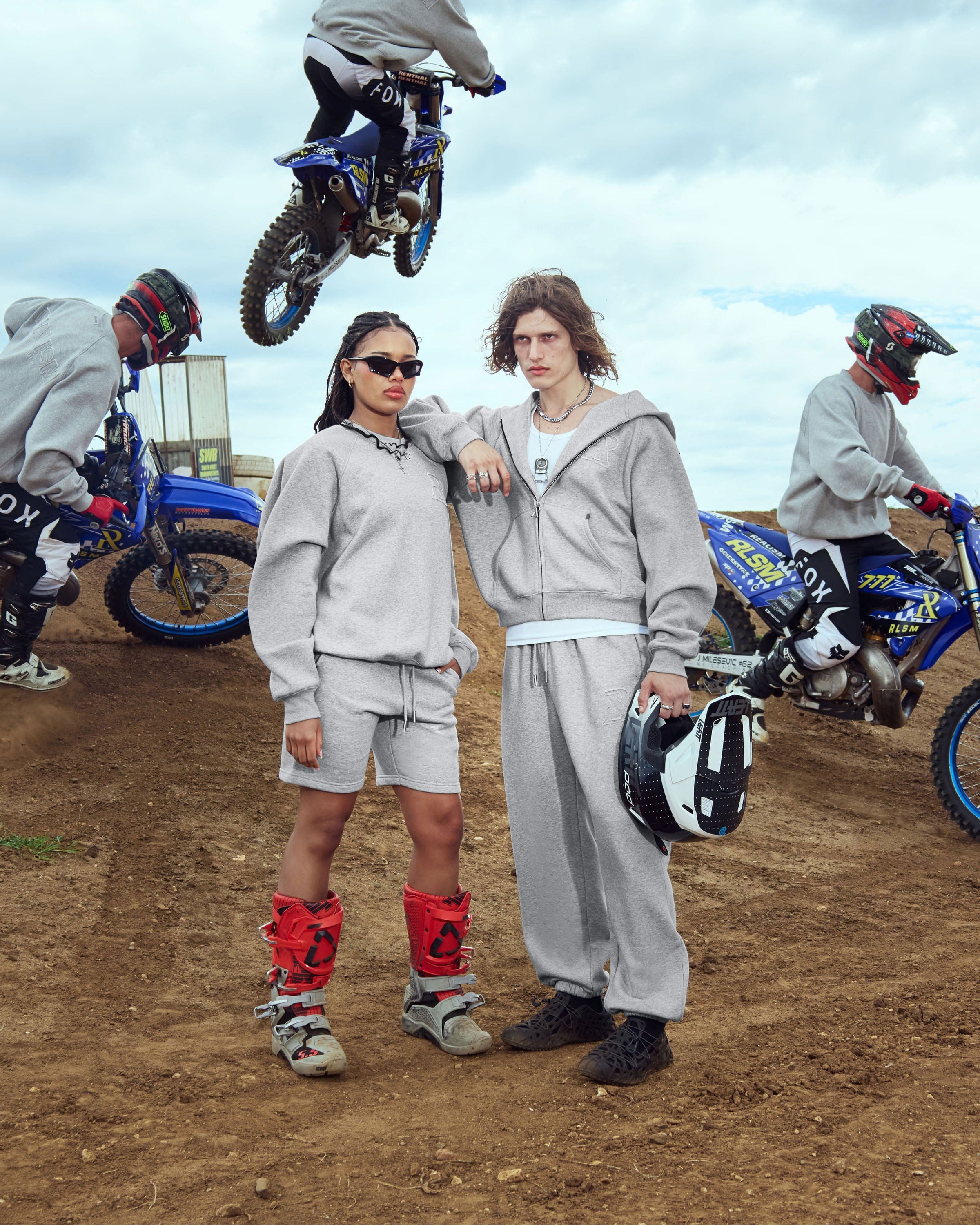 Realism SSS REALISM LEGACY SWEATPANTS GREY MARLE