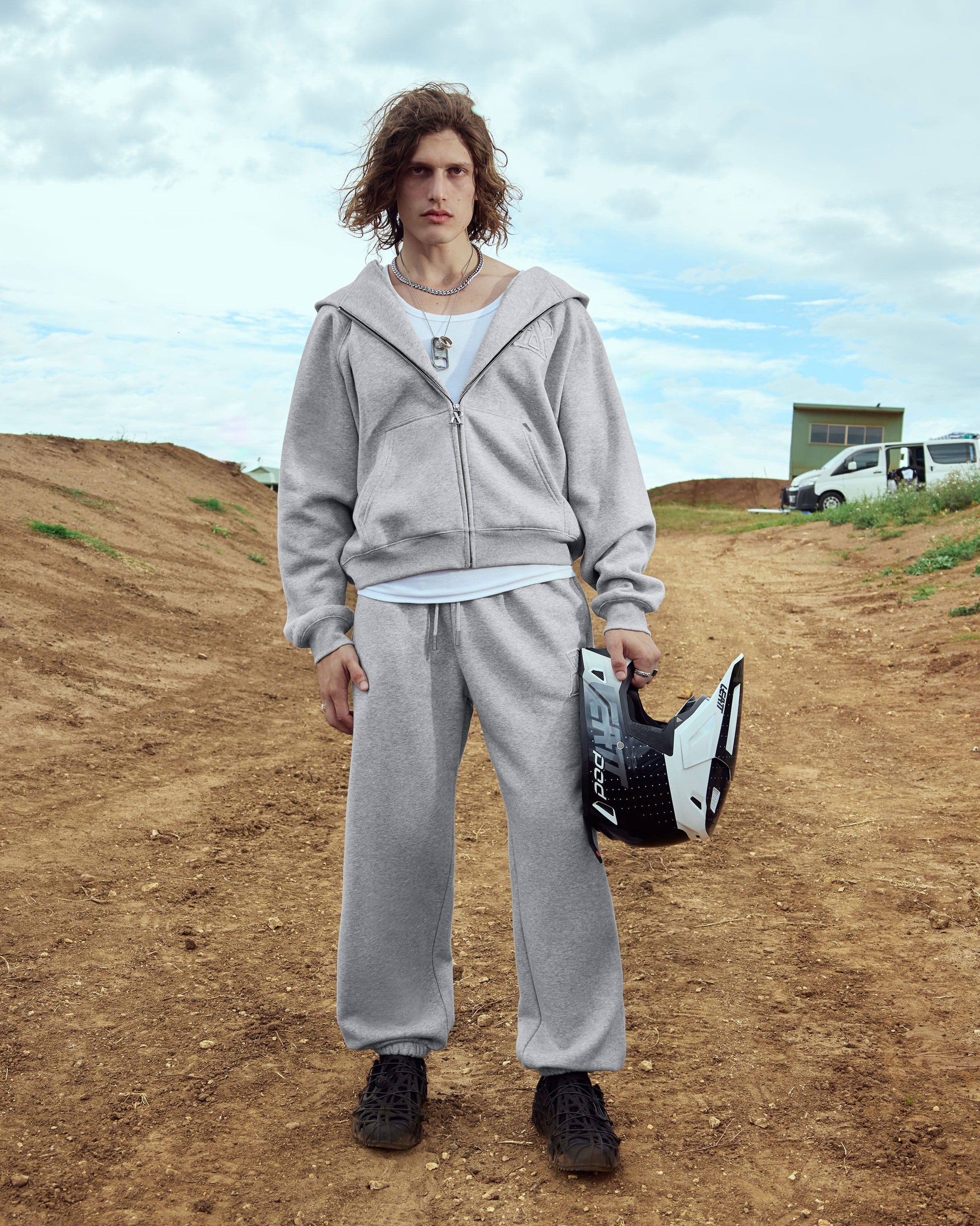 Realism SSS REALISM LEGACY SWEATPANTS GREY MARLE