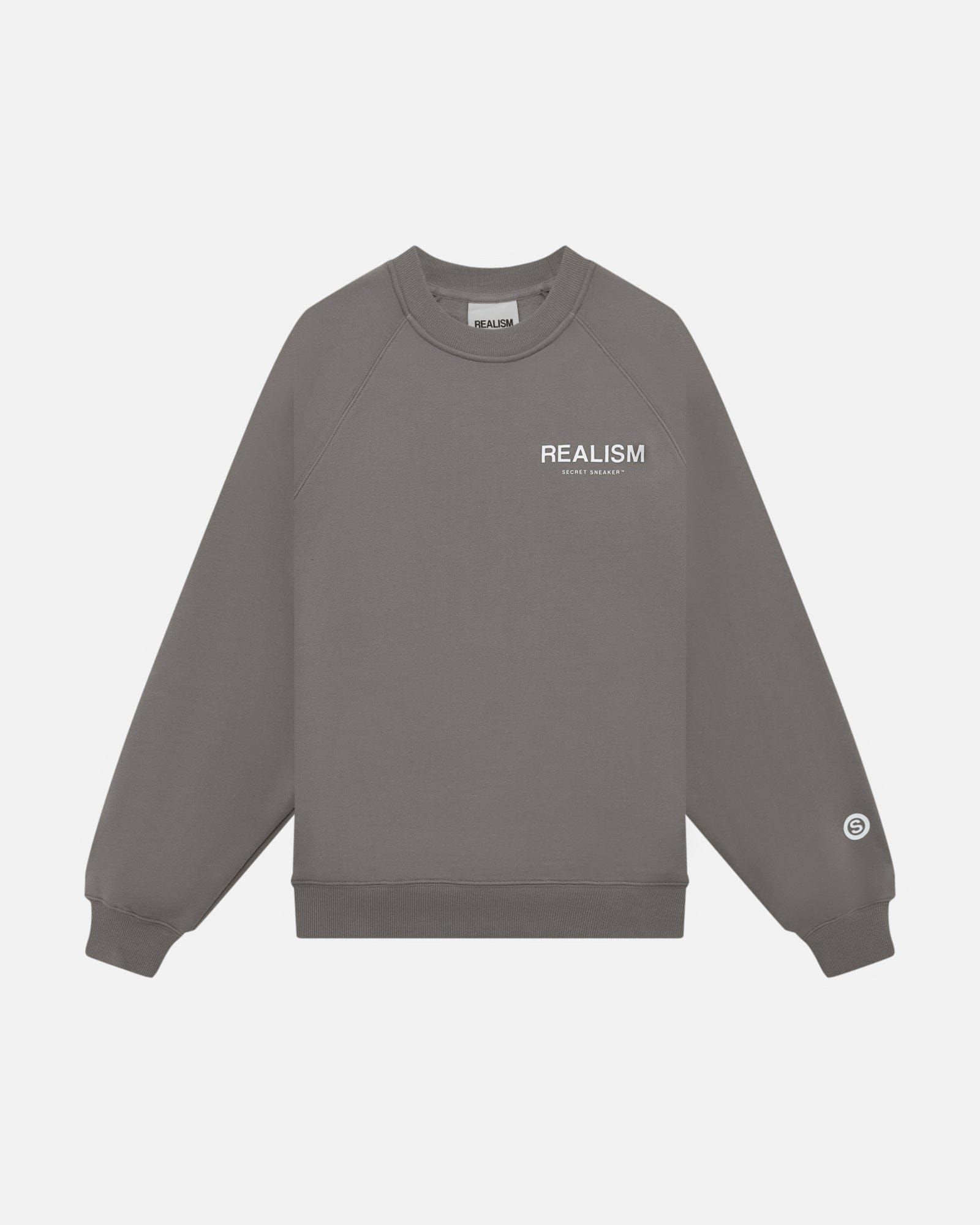 Realism SSS REALISM BACK LOGO CREWNECK COOL GREY