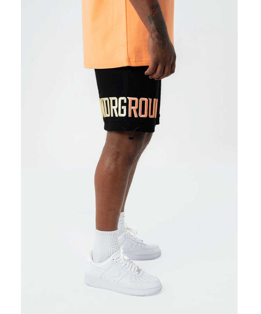 UNDRGROUND Empire Street Shorts (Black/Ombre)