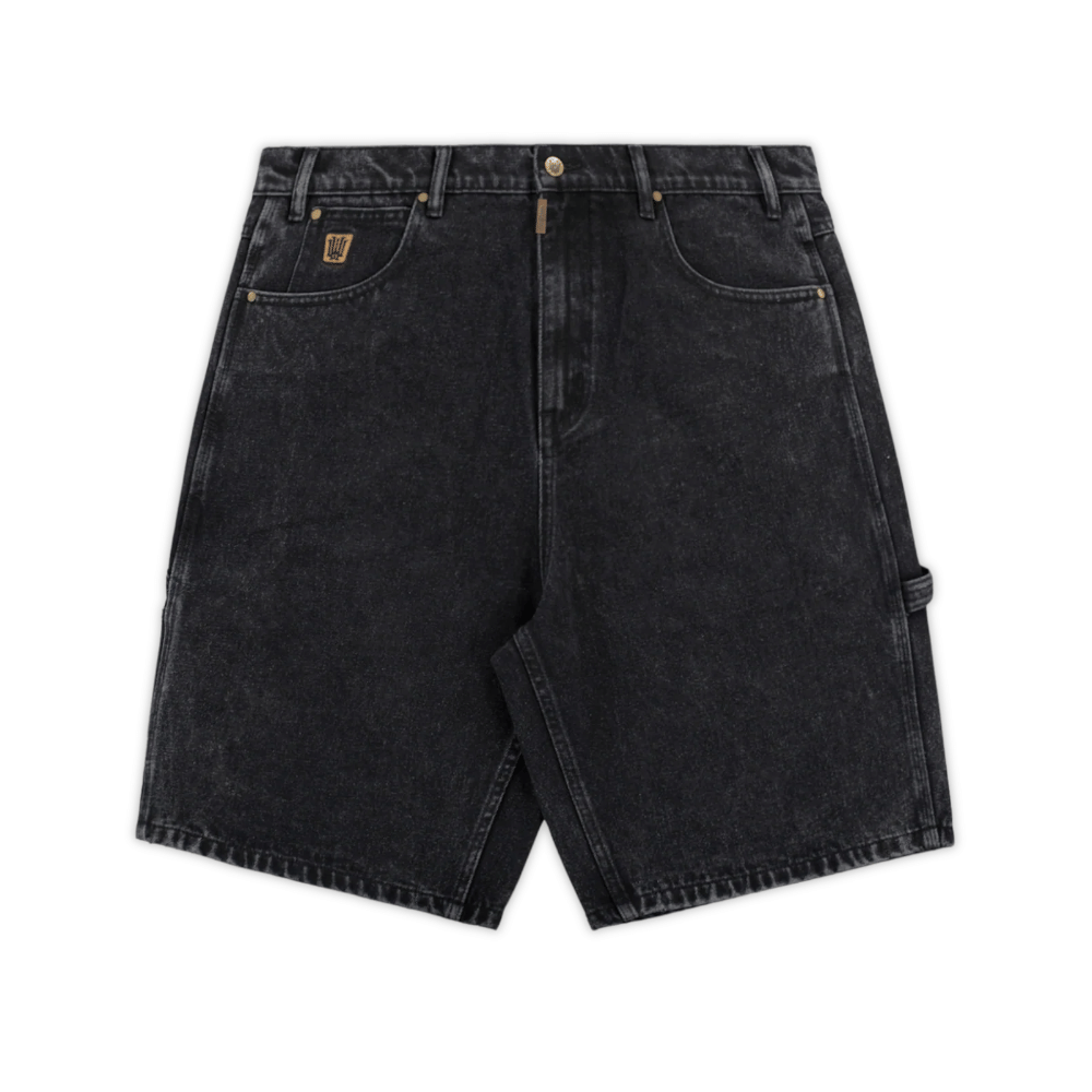WNDRR Booster Denim Short (Black)