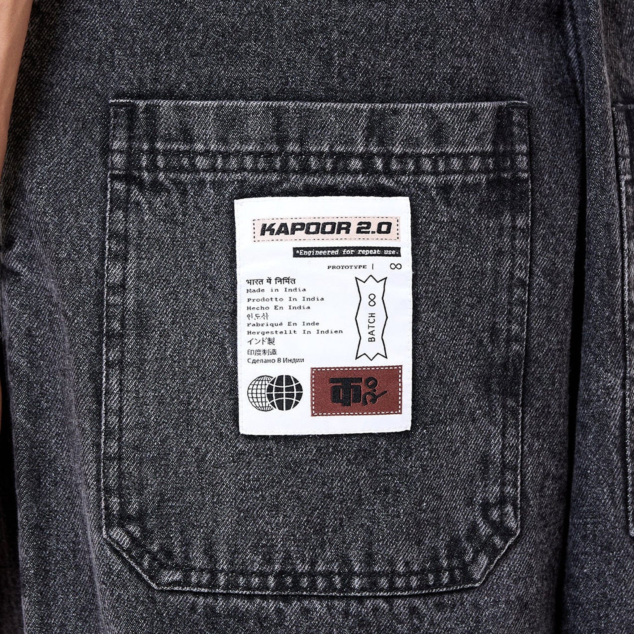 Kapoor 2.O Hybrid Jeans (Charcoal)