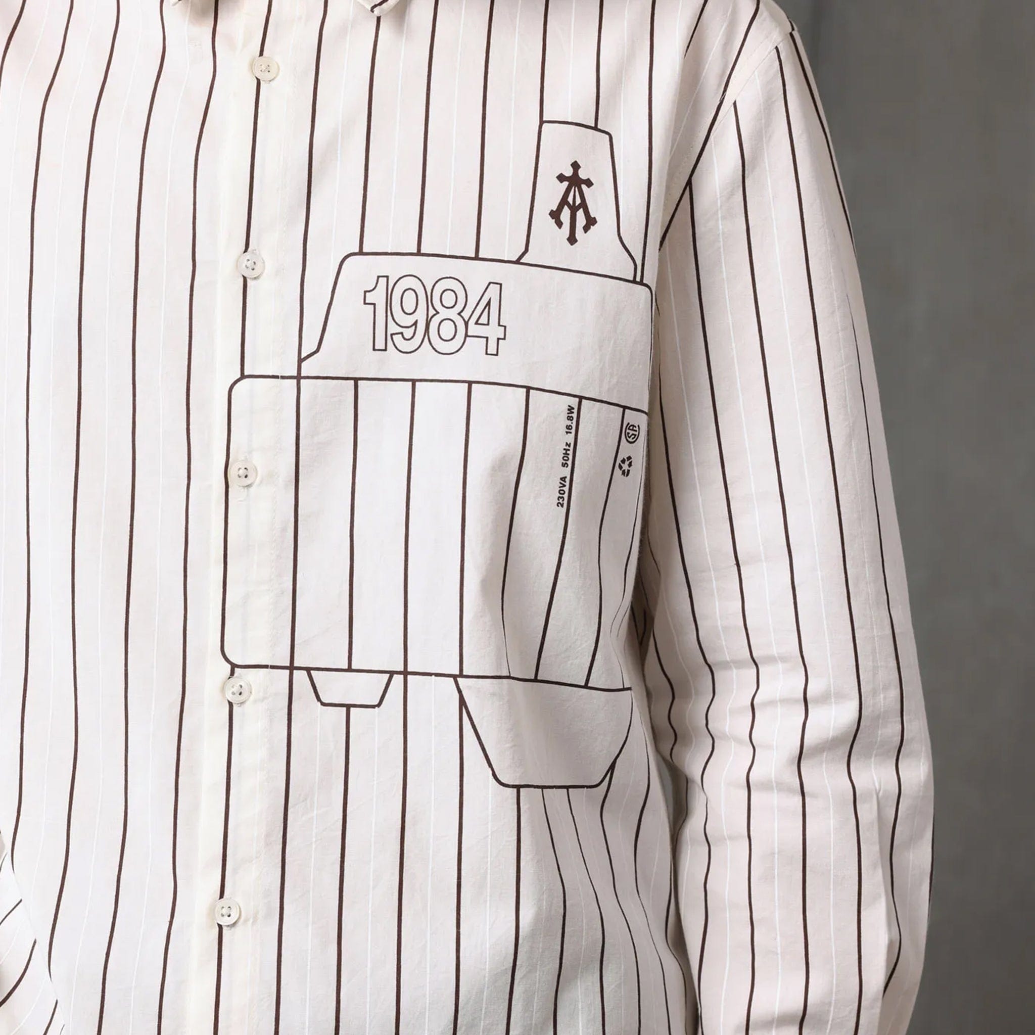 Almost Gods Assemblage Stripe Boxy Shirt