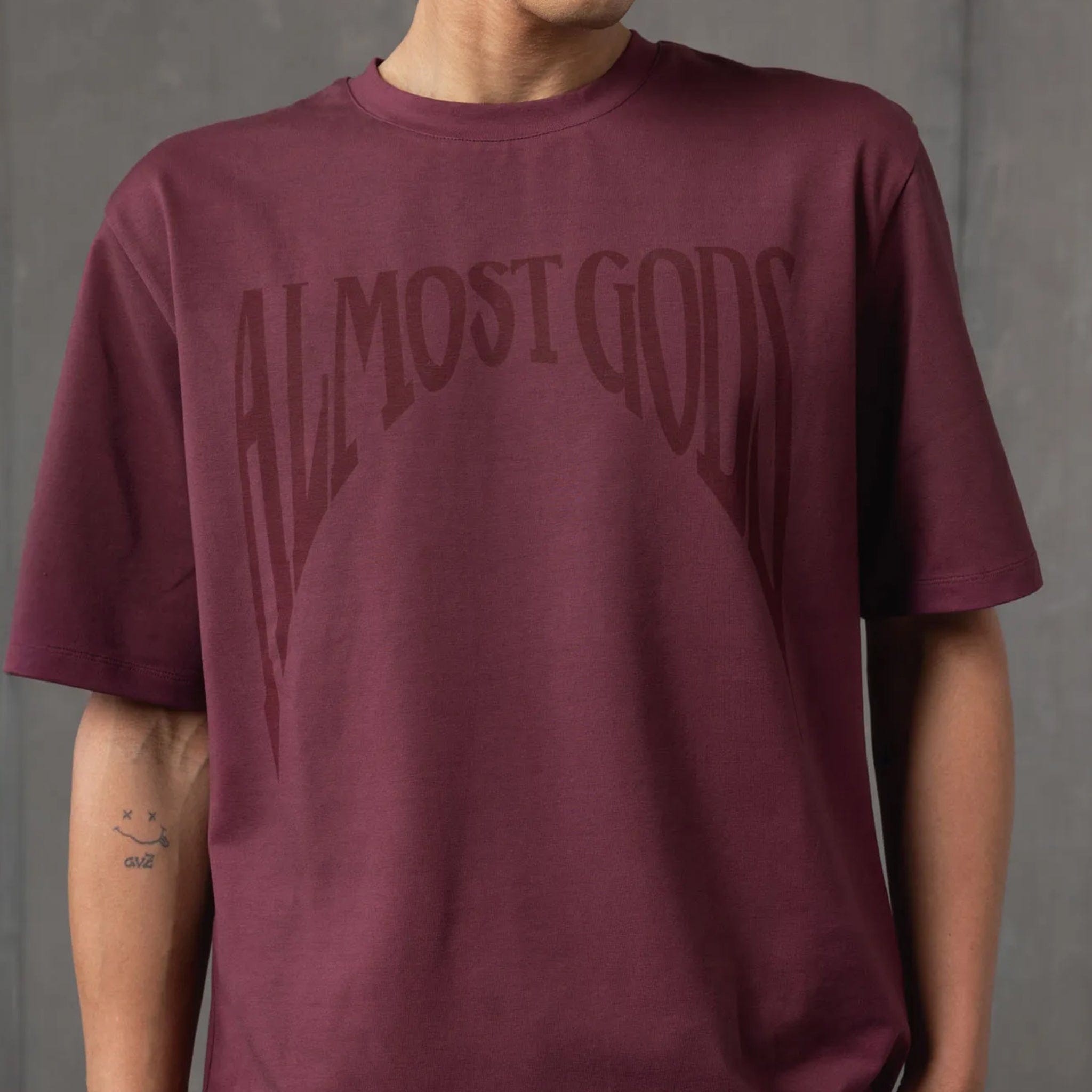 Almost Gods Gothic T-Shirt (Plum)