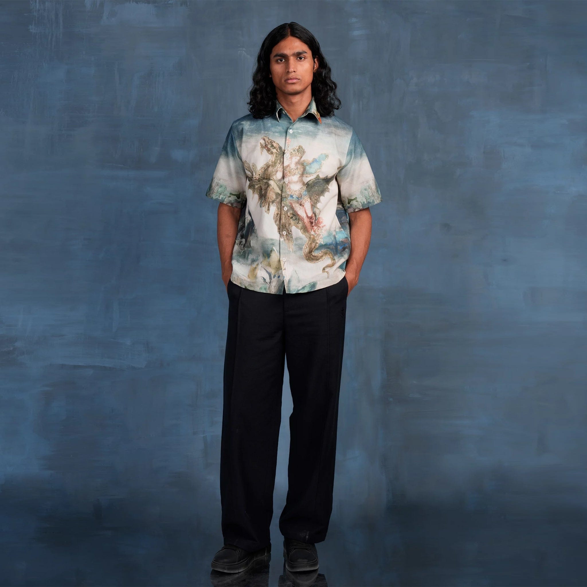Almost Gods Dream Of The Orient Linen Shirt
