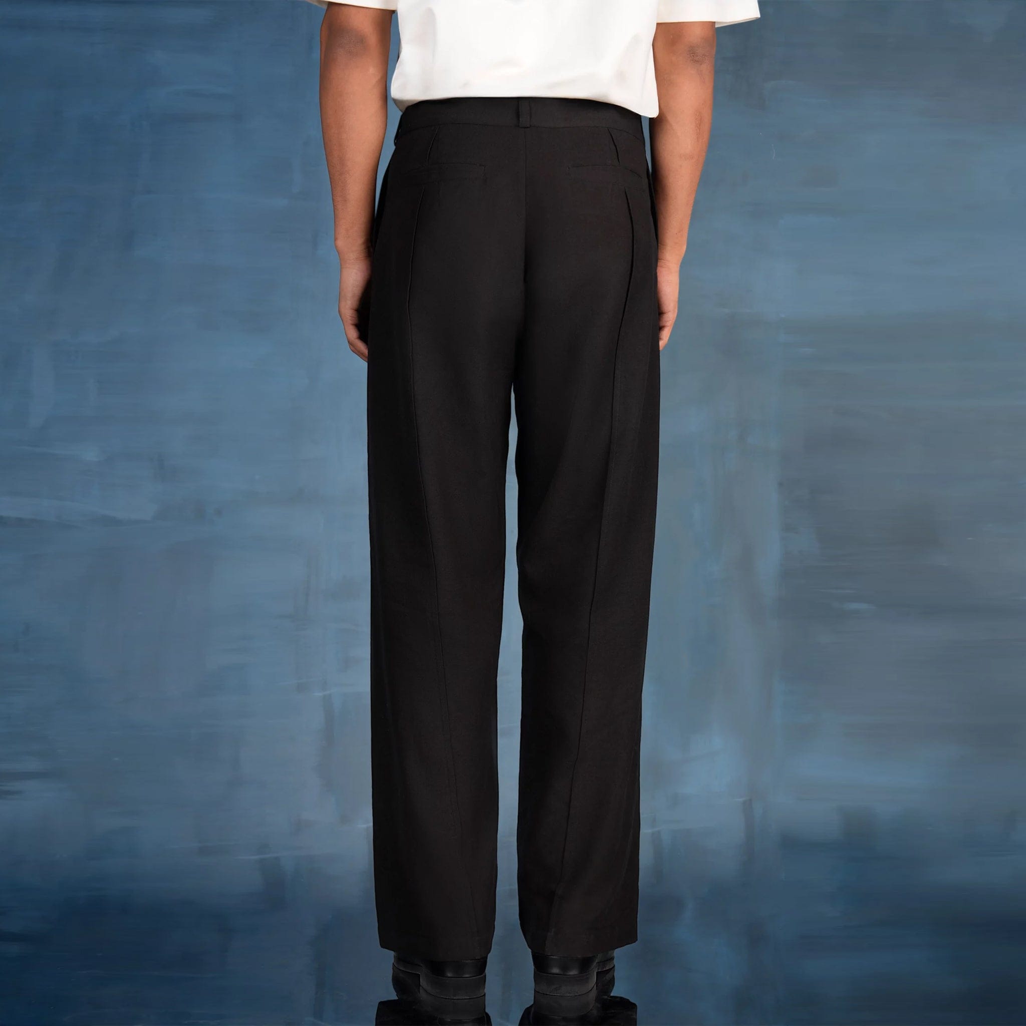 Almost Gods Munich Linen Pants (Black)