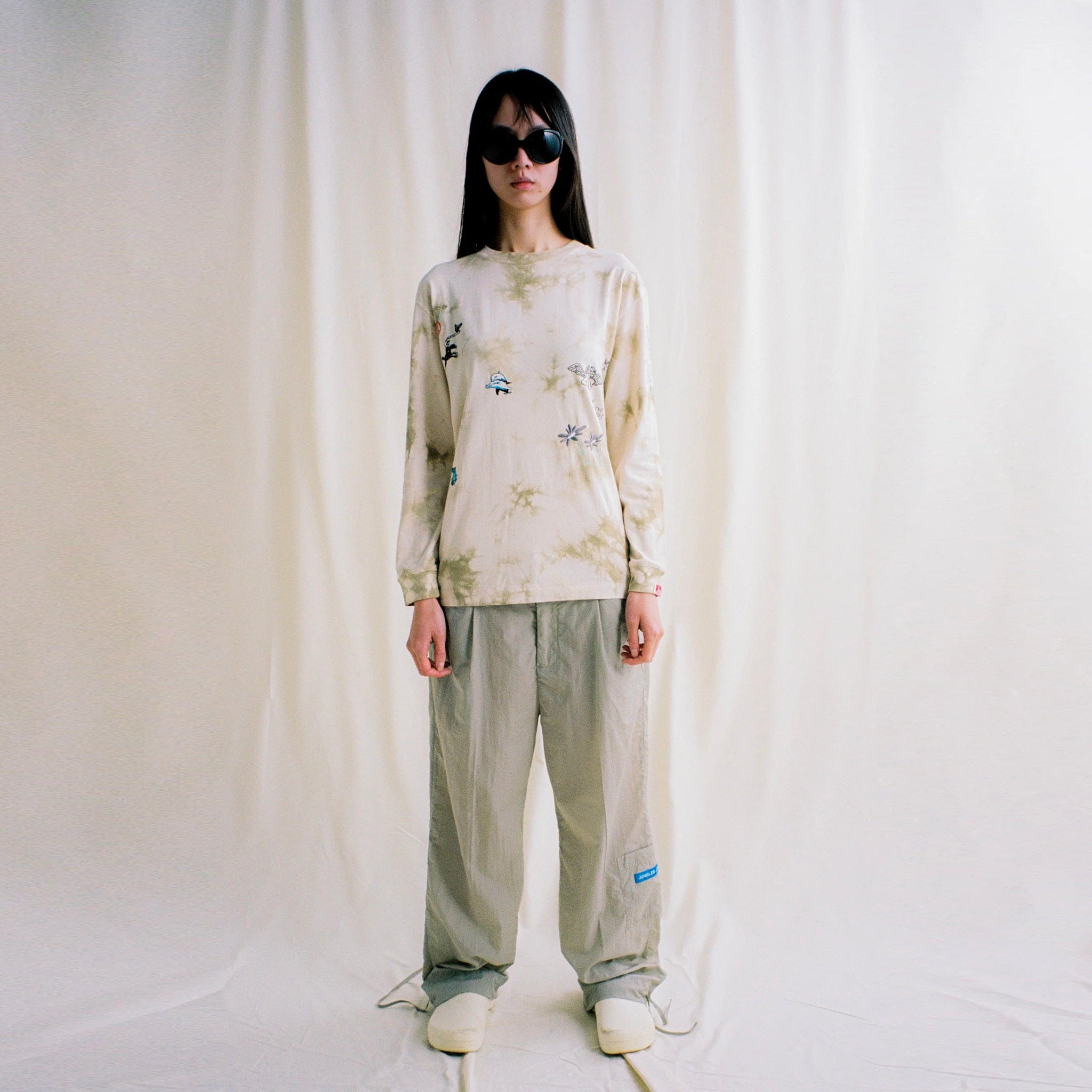 Jungles NYLON PLEATED PANT