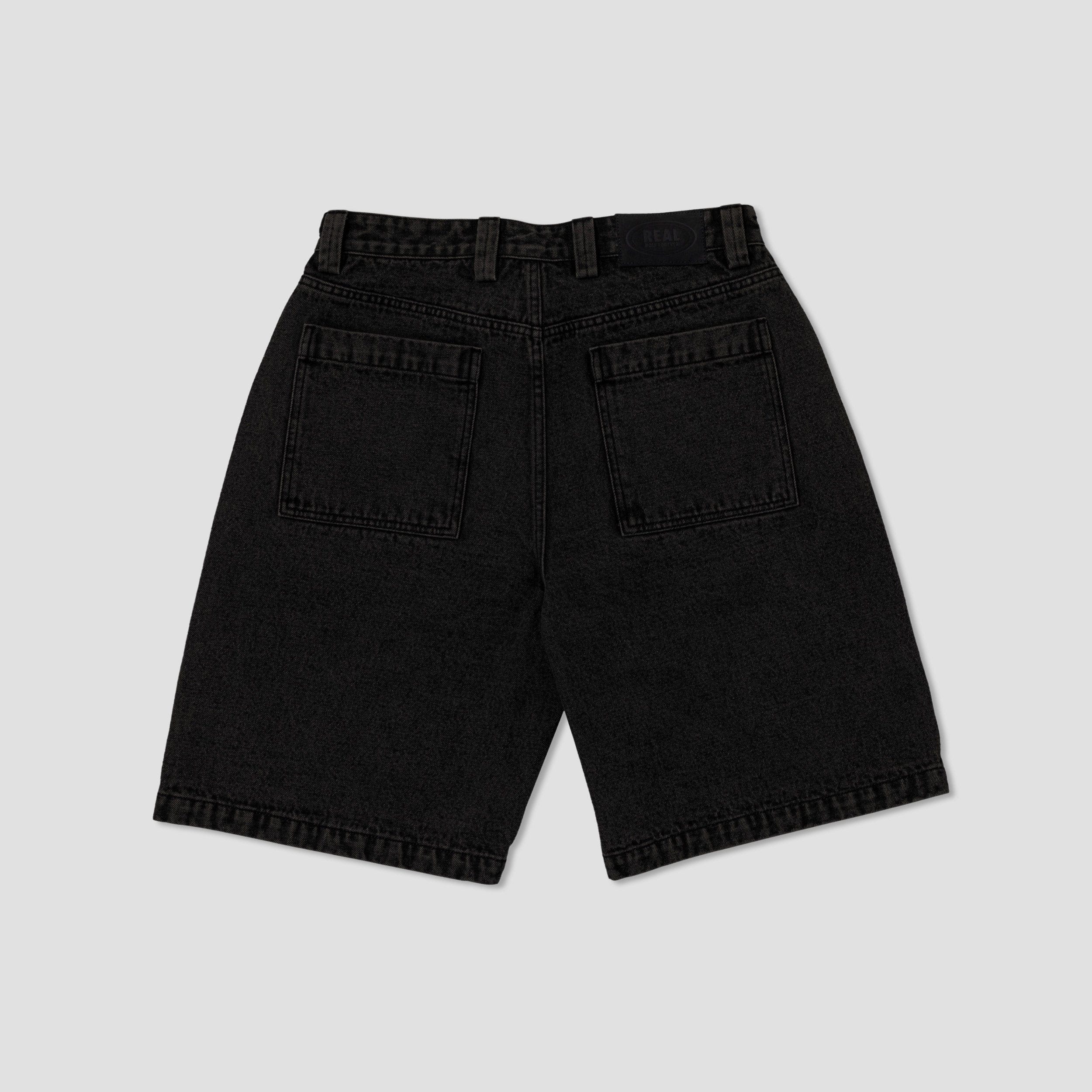 Real Street Cleaner Short Black Stone / Acid Wash