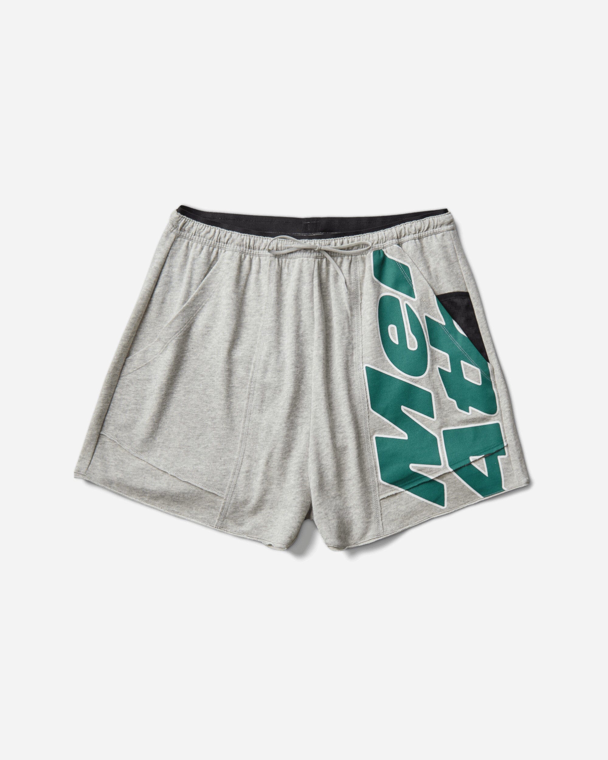 Mental Athletic Overlogo Utility Sweatshorts Grey Melange