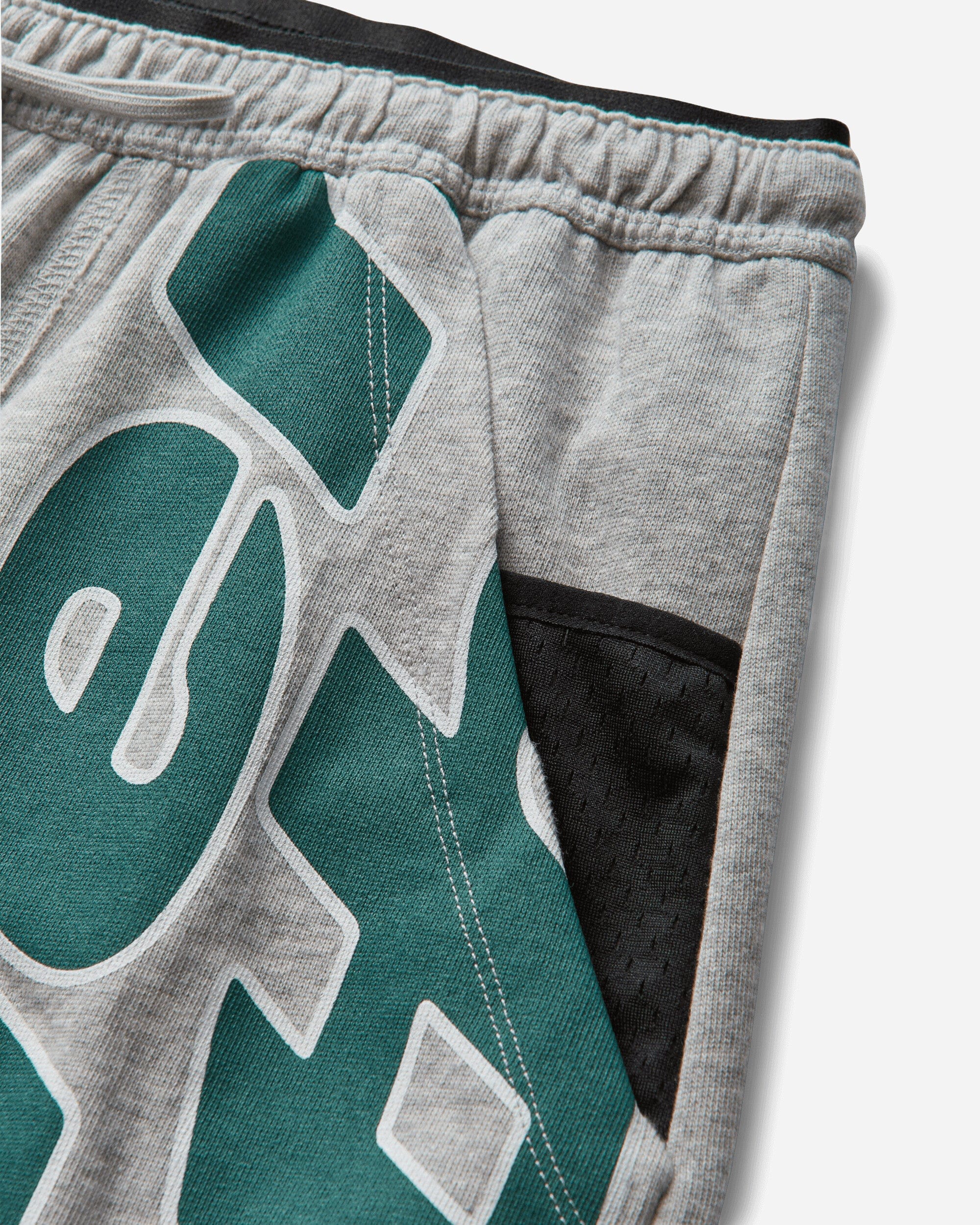 Mental Athletic Overlogo Utility Sweatshorts Grey Melange