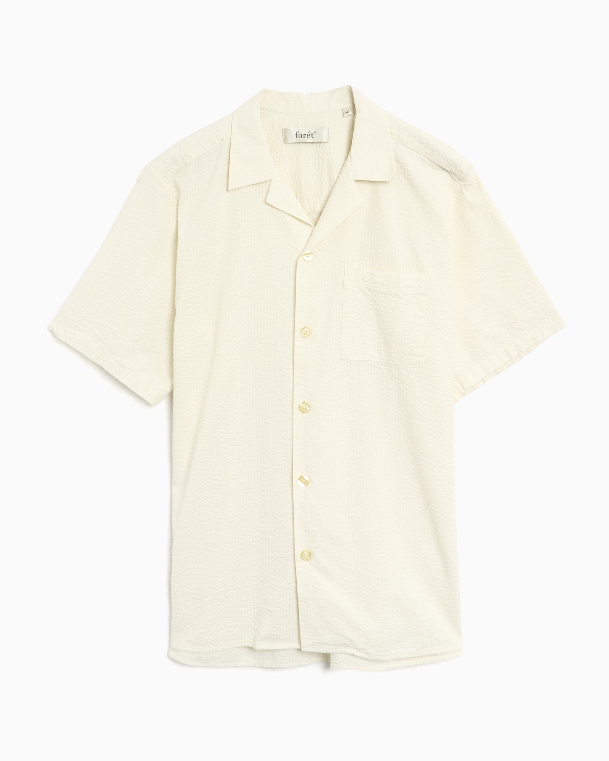 Forét Camisa forét Hush Seersucker Men's Shirt para hombre