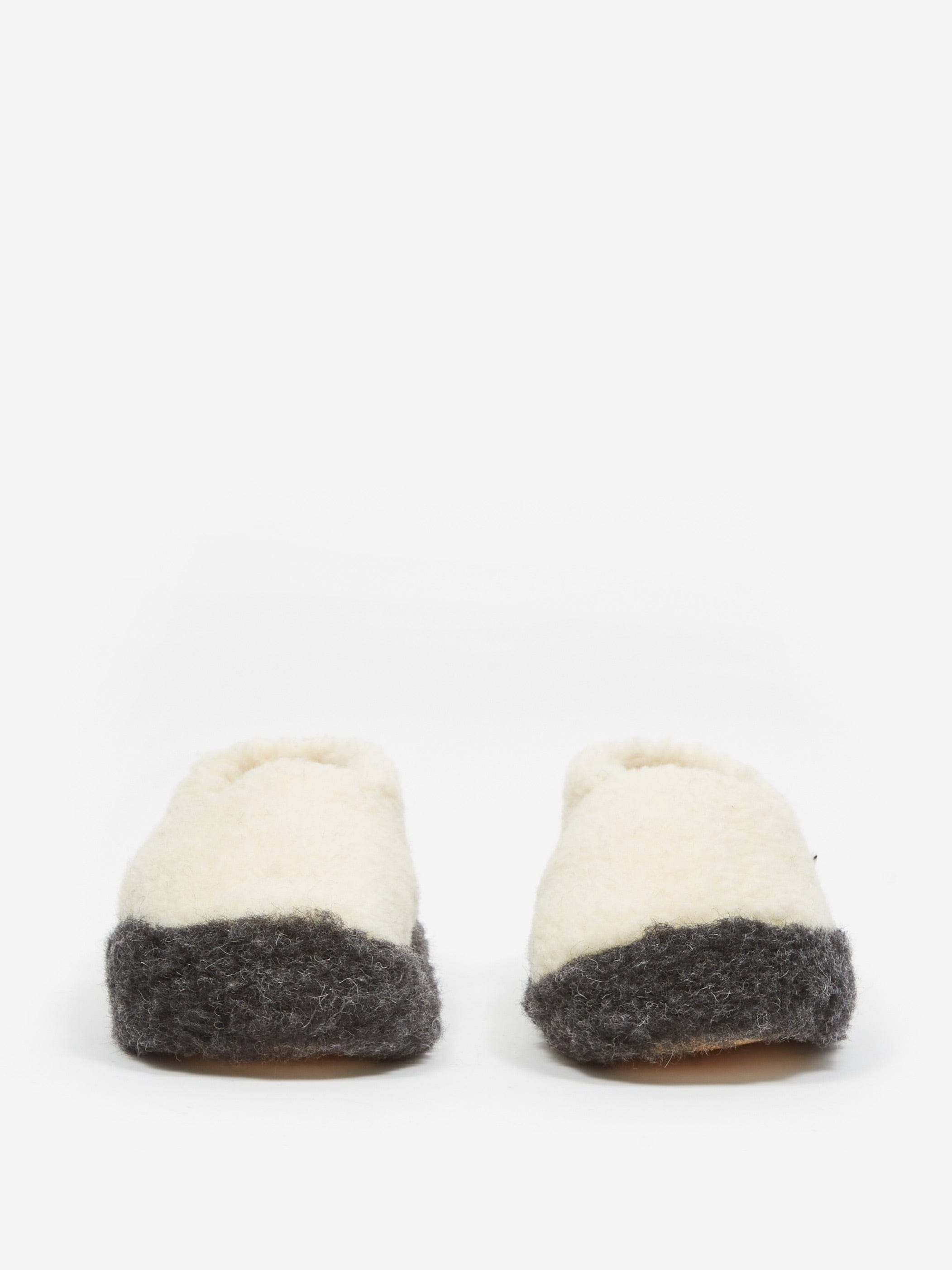 Yoko Wool x Goodhood Siberian Wool Slipper - Natural