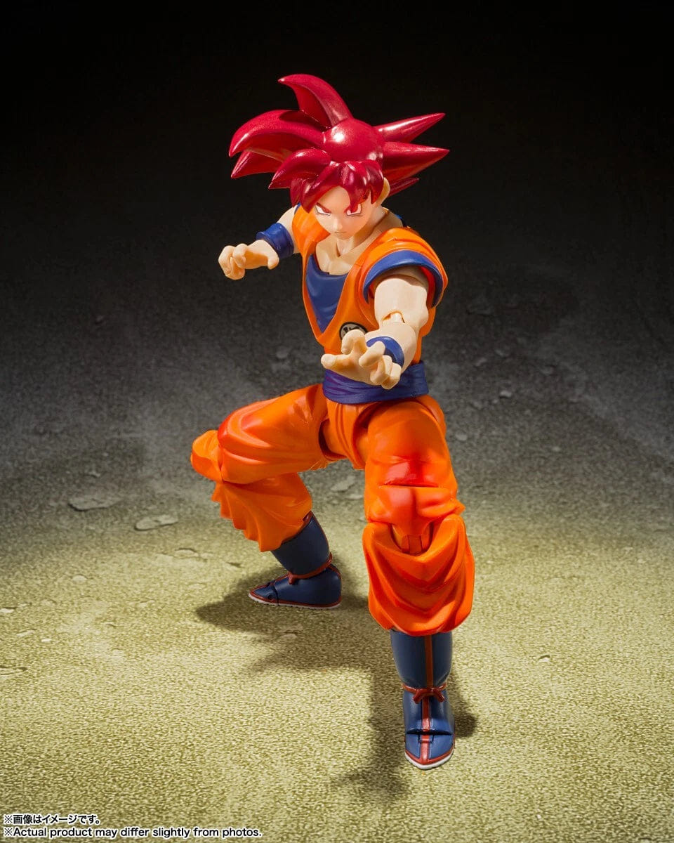 SHF Son Goku Super Saiyan God S.H.Figuarts Action Figure - Dragon Ball Super