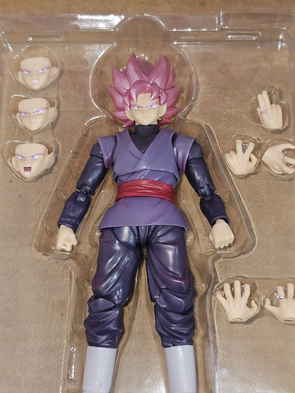 SHF Goku Black Super Saiyan Rosé S.H.Figuarts Action Figure - Dragon Ball Super