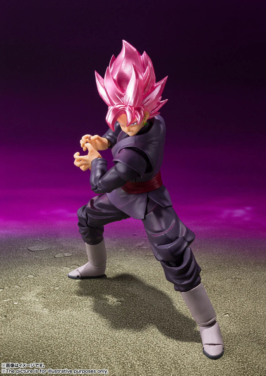 SHF Goku Black Super Saiyan Rosé S.H.Figuarts Action Figure - Dragon Ball Super