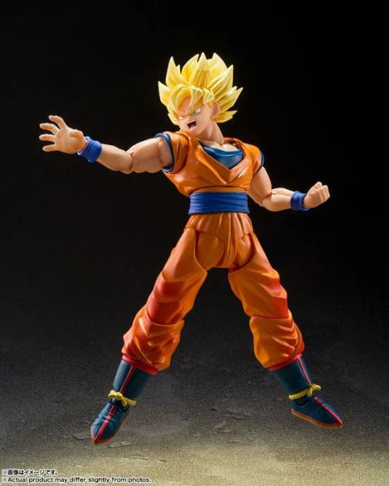 SHF Son Goku Super Saiyan (The Games Begin) S.H.Figuarts Action Figure - Dragon Ball Z