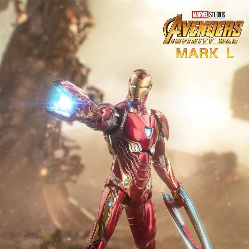 ZD Toys Iron Man Mark L (Deluxe Version) Action Figure ( No Light Up Function )