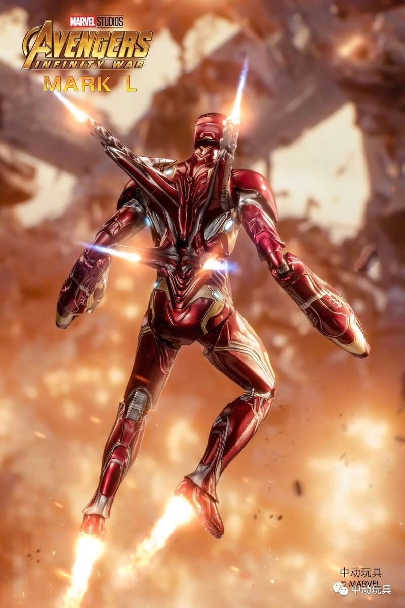 ZD Toys Iron Man Mark L (Deluxe Version) Action Figure ( No Light Up Function )