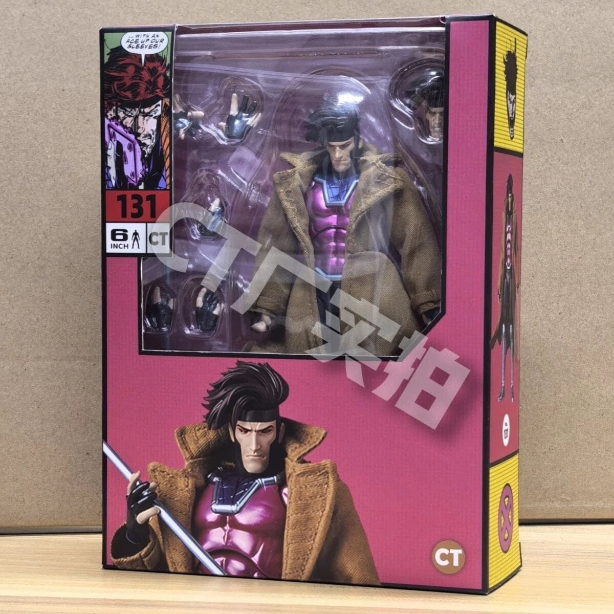 CT Toys Gambit MAFEX No.131 X - Men Comic Ver. Action Figure