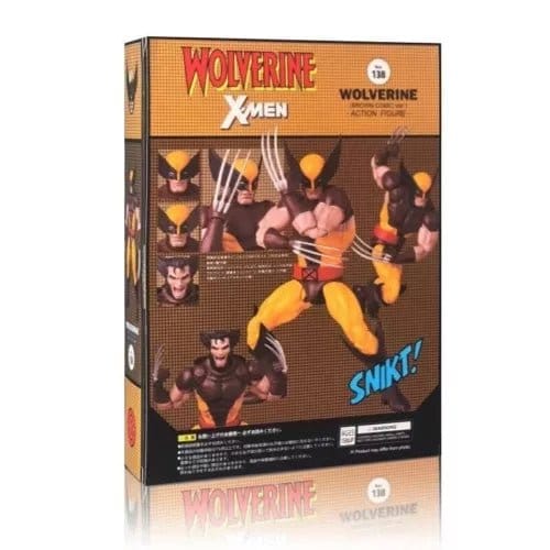 CT Toys MAF138 X - MEN Wolverine Action Figure COMIC Brown Suit Version