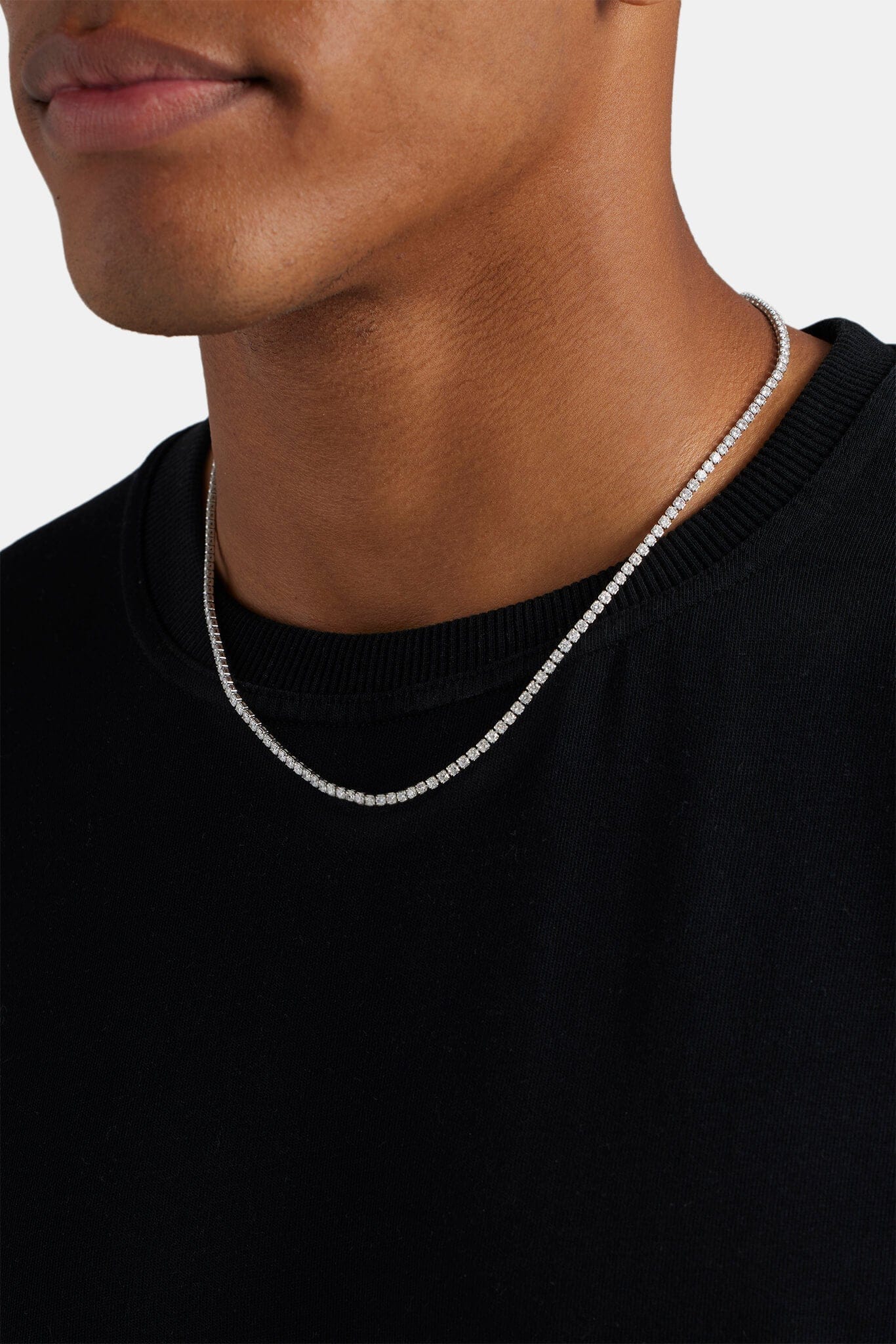 Cernucci 2.5 mm Micro Tennis Chain