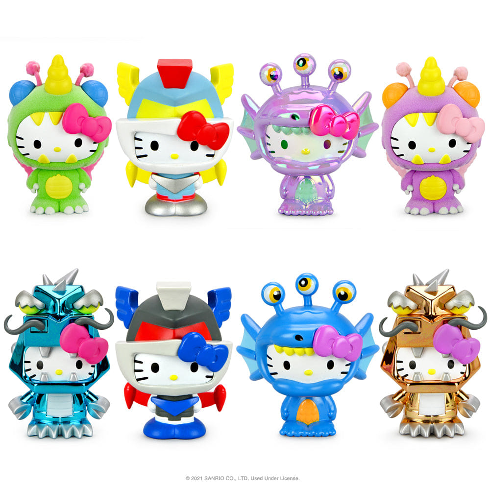 Sanrio Hello Kitty® Kaiju Monsters 3" Collectible Vinyl Figures by Kidrobot