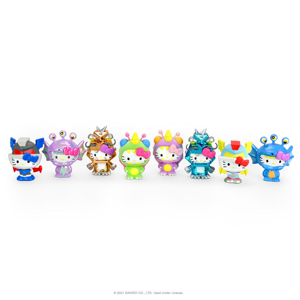 Sanrio Hello Kitty® Kaiju Monsters 3" Collectible Vinyl Figures by Kidrobot