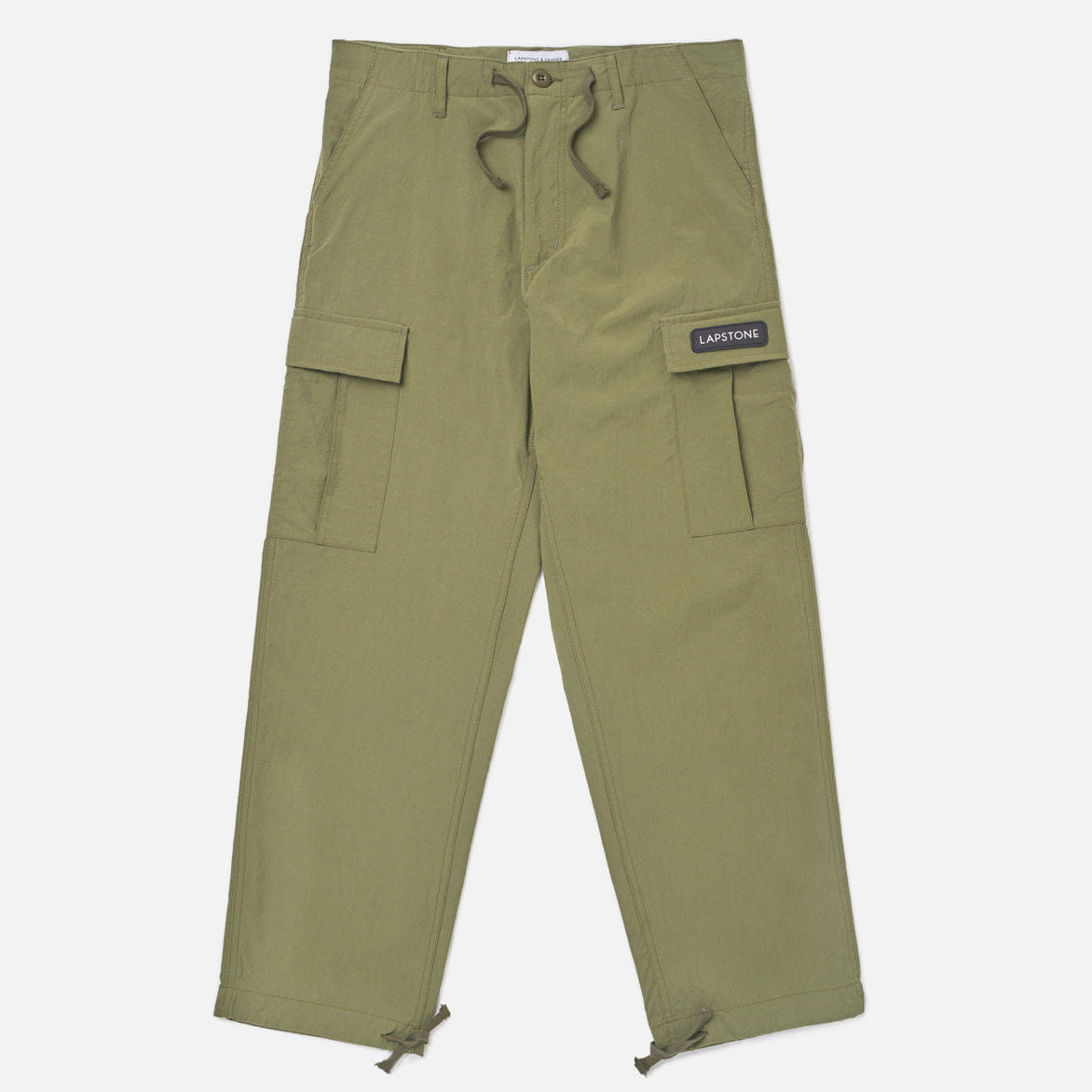 Lapstone & Hammer NYLON RELAXED CARGO PANT - OLIVE