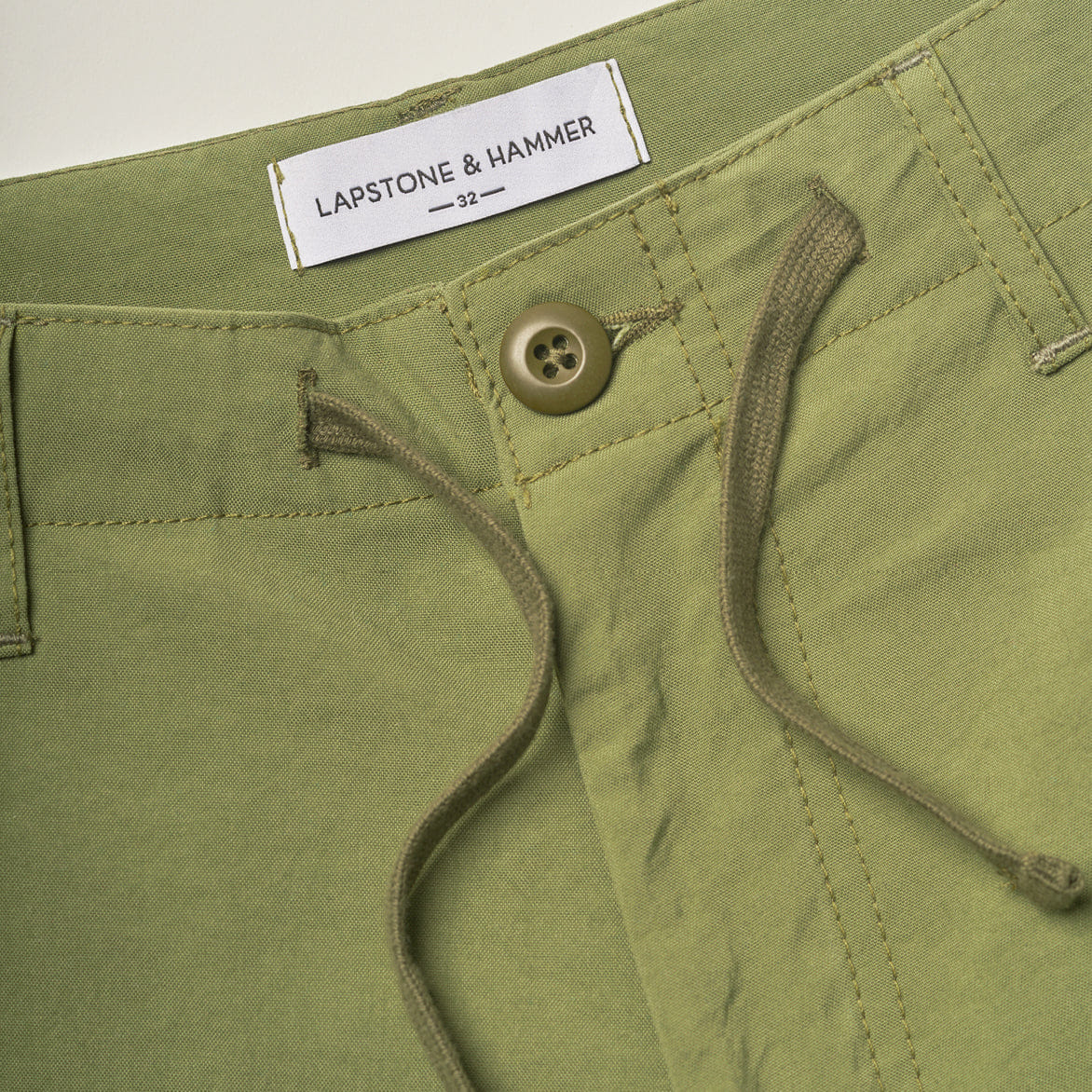 Lapstone & Hammer NYLON RELAXED CARGO PANT - OLIVE