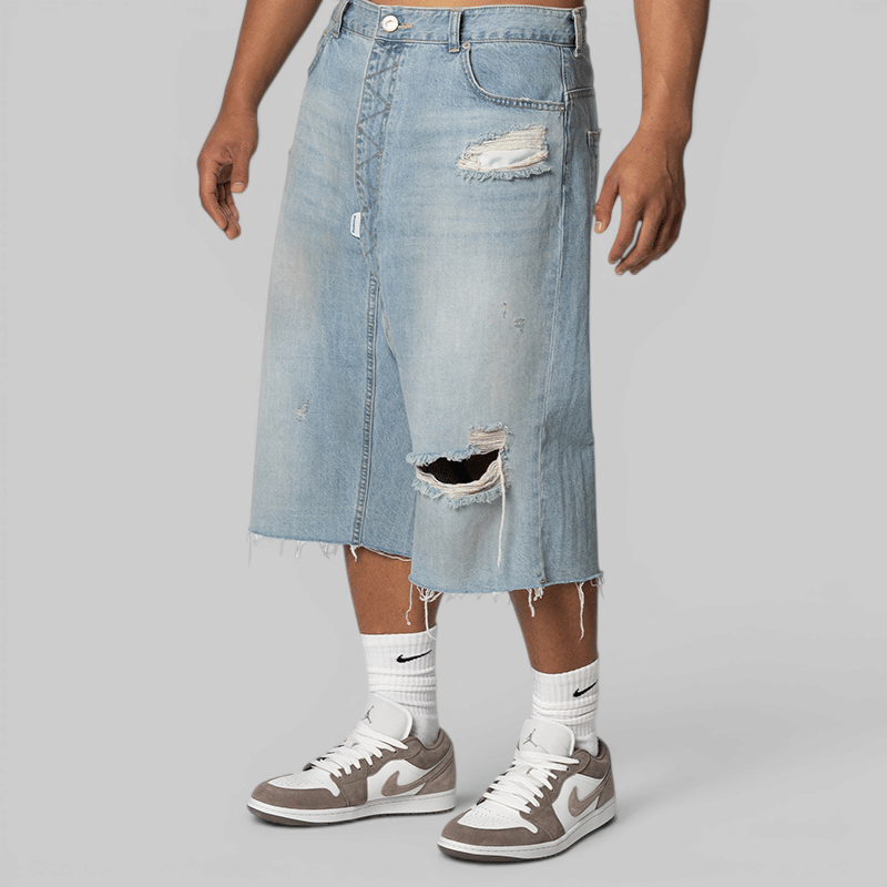 Protocol Index Long Zipper Short - Blue