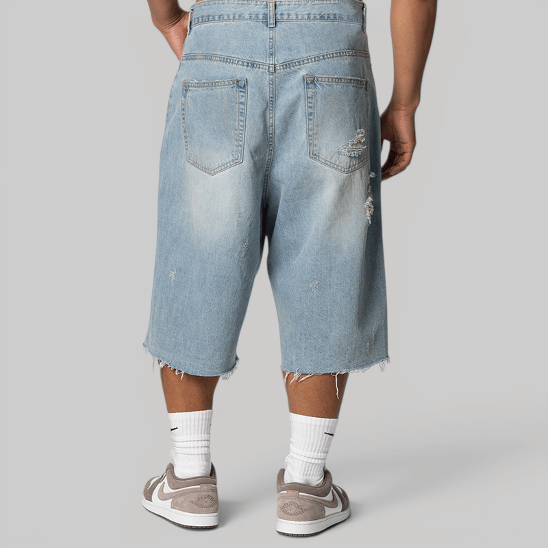 Protocol Index Long Zipper Short - Blue