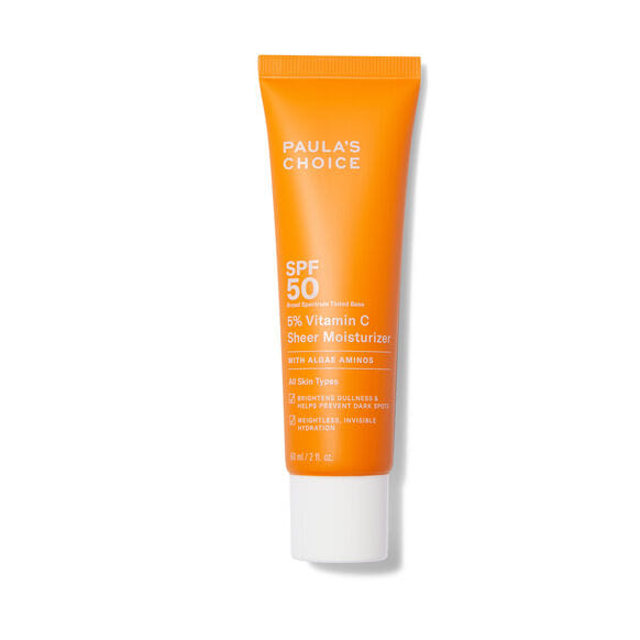PAULA'S CHOICE 5% VITAMIN C SHEER MOISTURIZER SPF50 60 ml