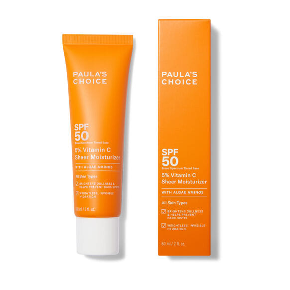 PAULA'S CHOICE 5% VITAMIN C SHEER MOISTURIZER SPF50 60 ml