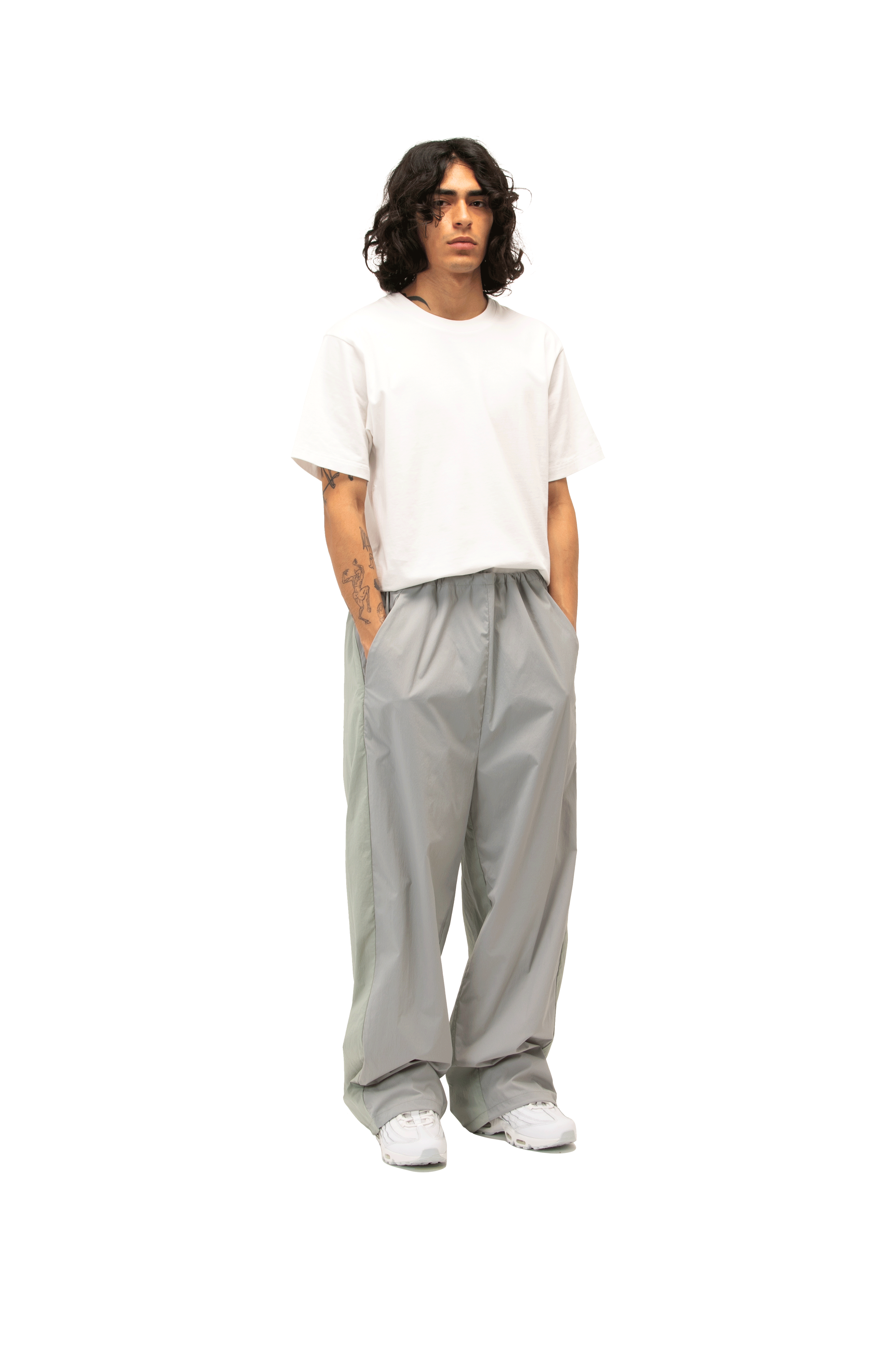 One Block Down Double Cut Nylon Pant