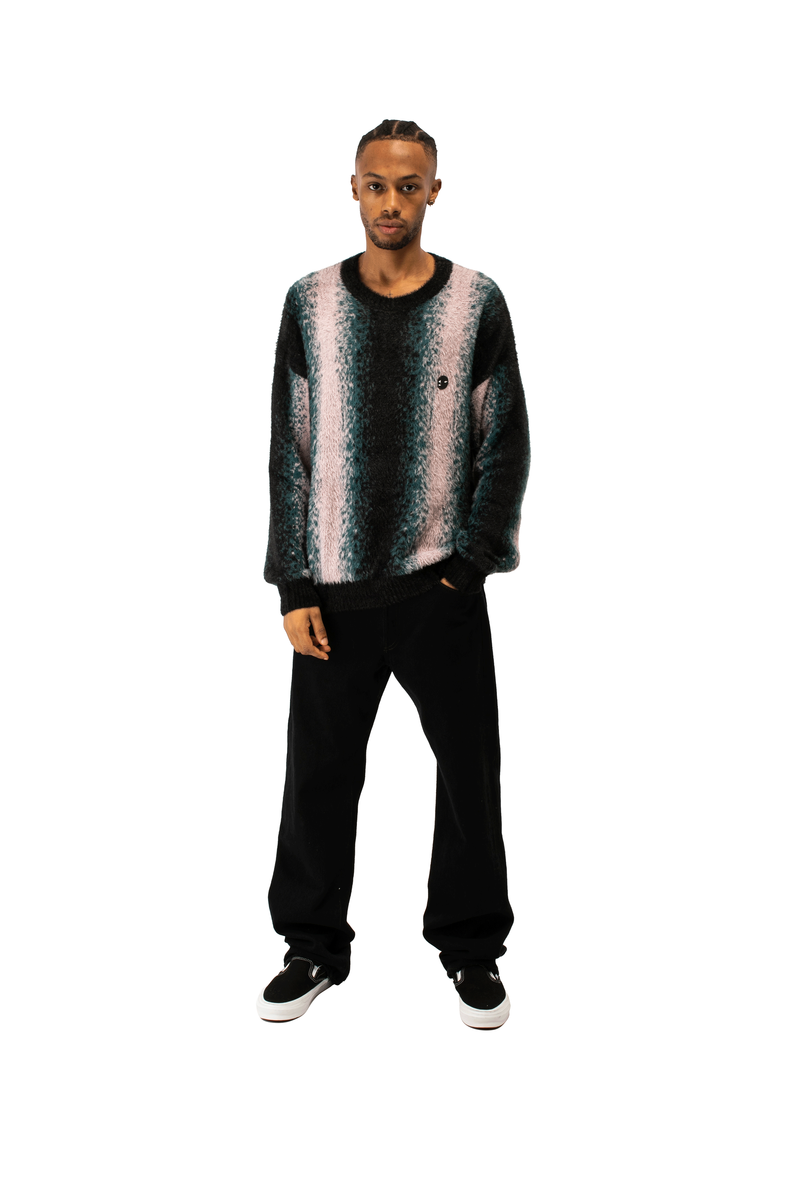 Fucking Awesome Faux Hairy Crewneck