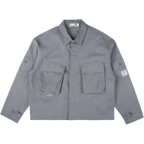 Arthefact Taju Overshirt - Dark Grey